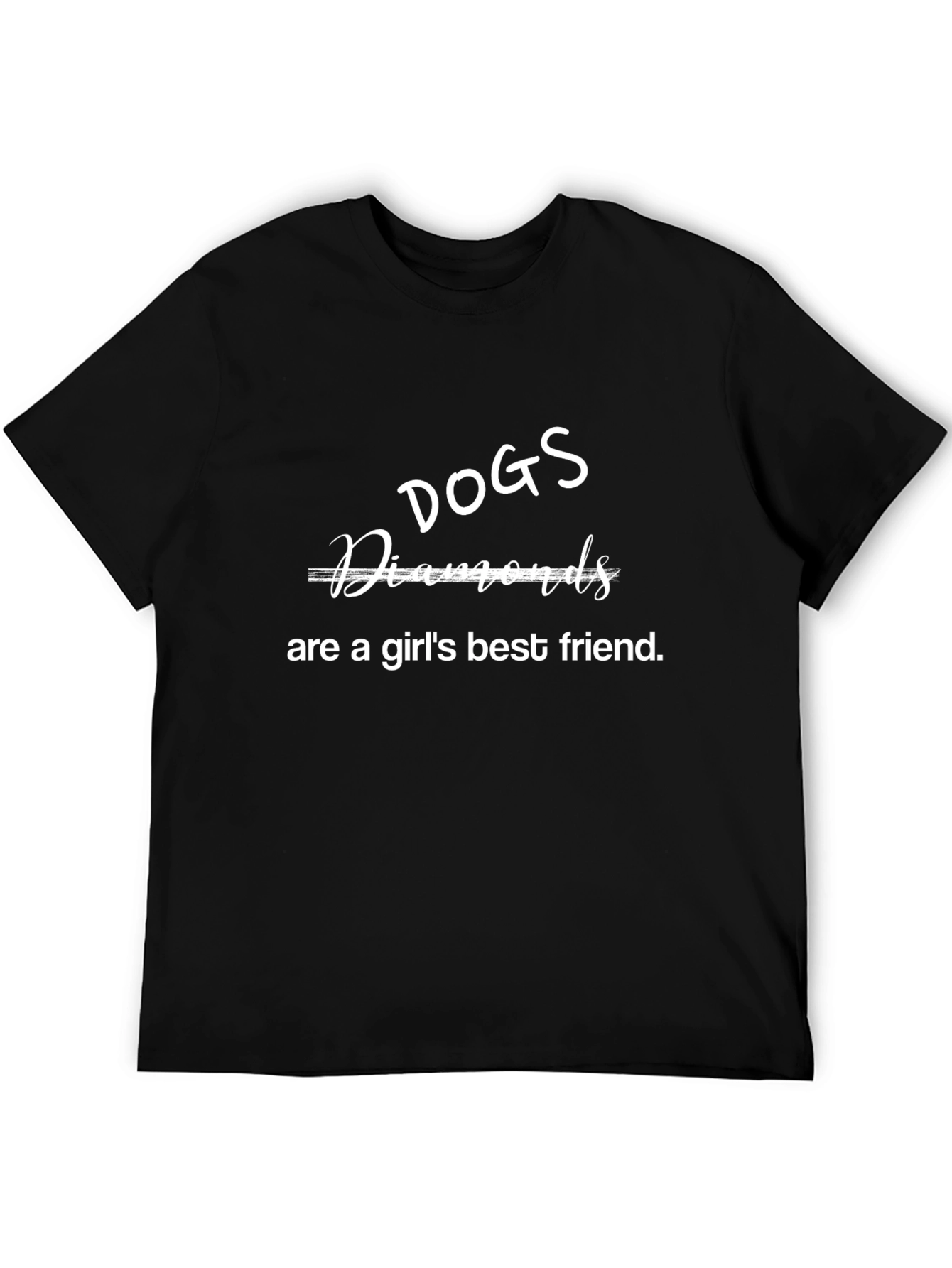 Dogs are a Girls Best Friend Graphic Tee