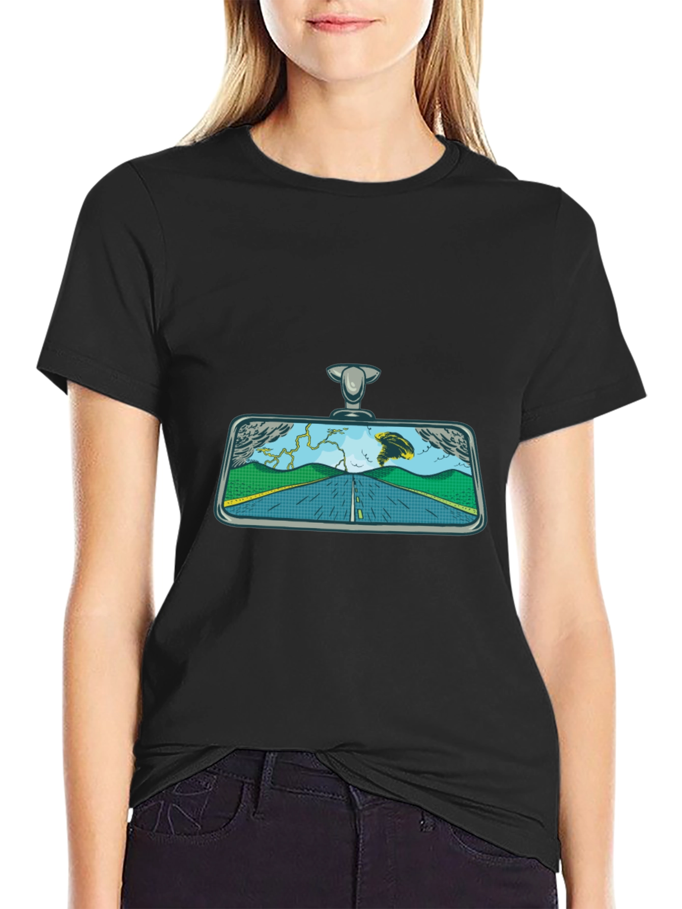 Rearview Mirror Road Trip T-Shirt