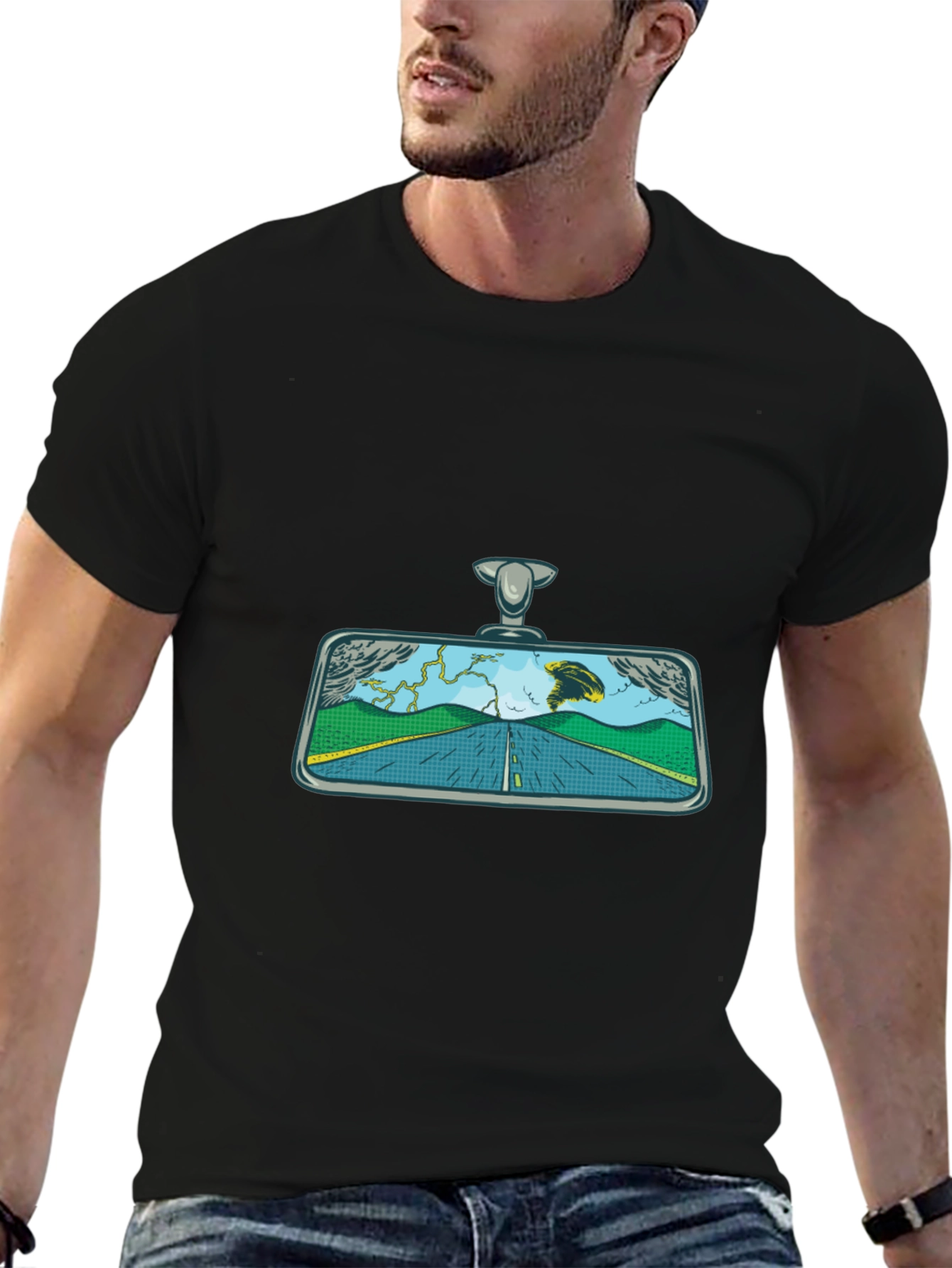 Rearview Mirror Road Trip T-Shirt