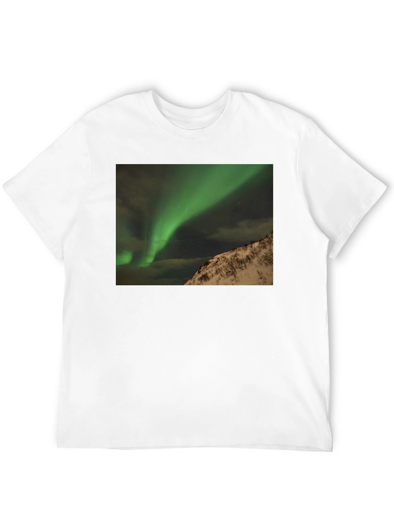 Aurora Borealis Black T-Shirt