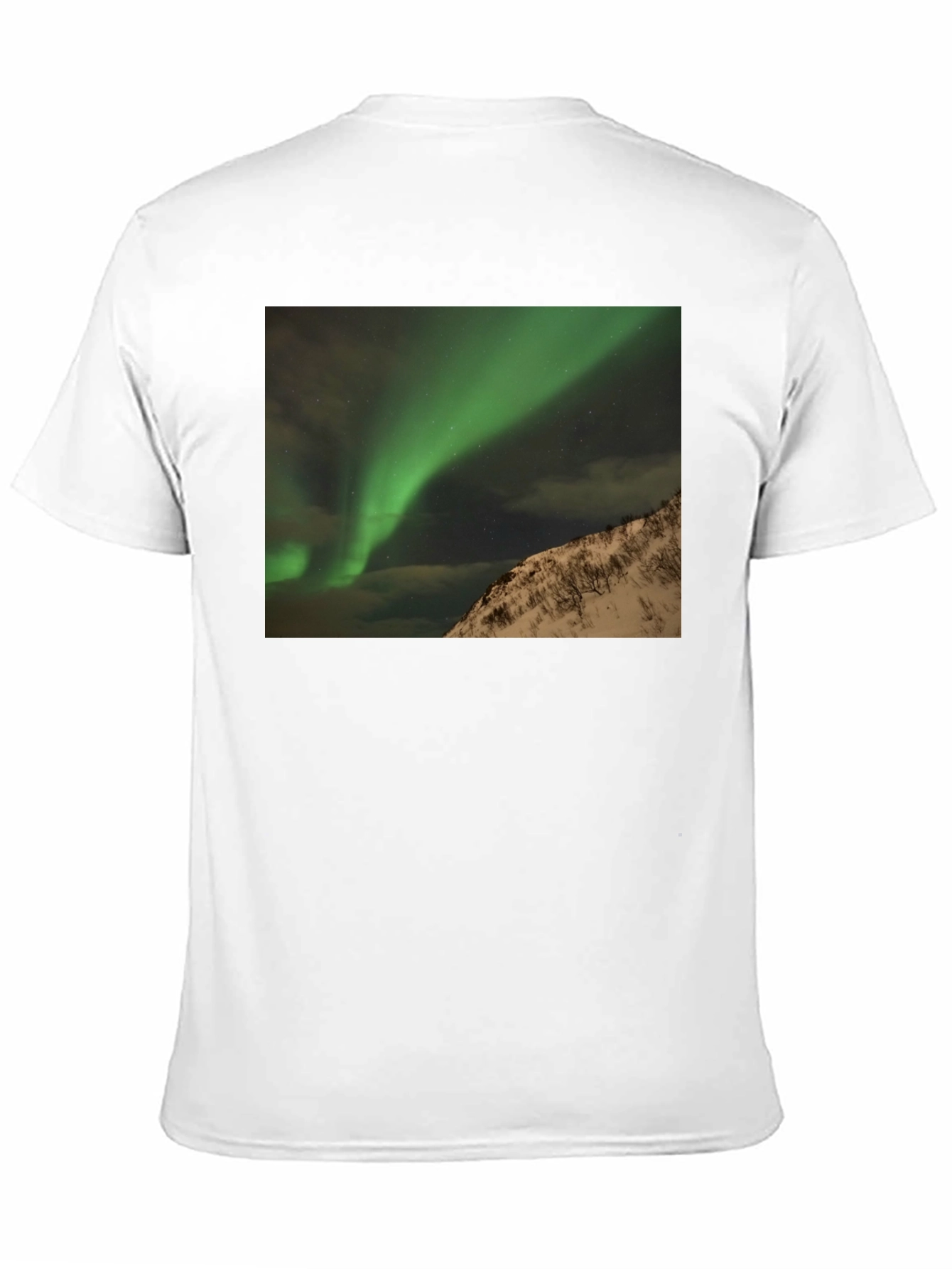 Aurora Borealis Black T-Shirt