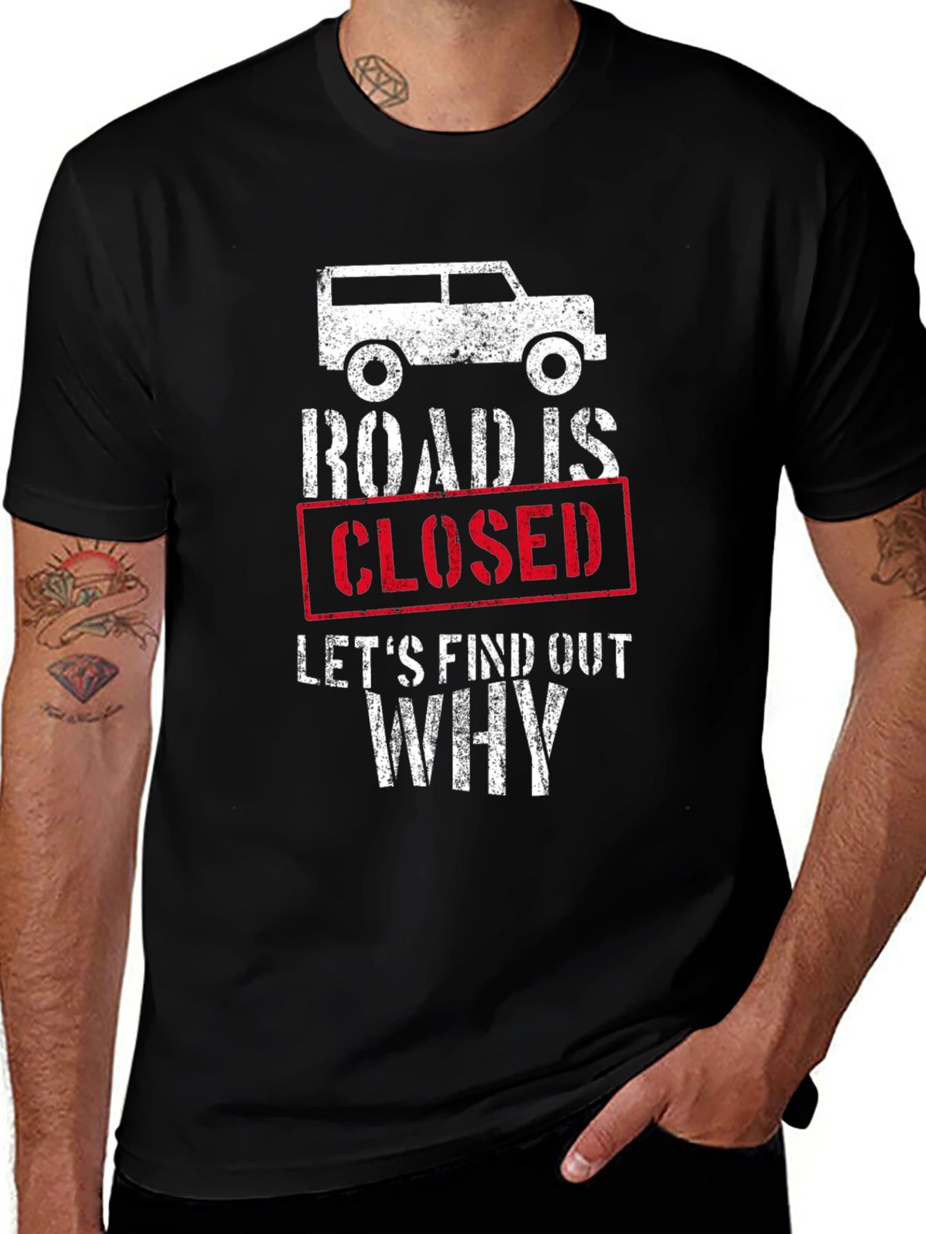 Road Closed Adventure T-Shirt