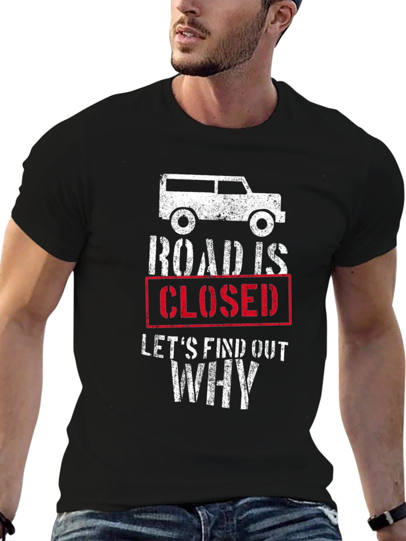 Road Closed Adventure T-Shirt