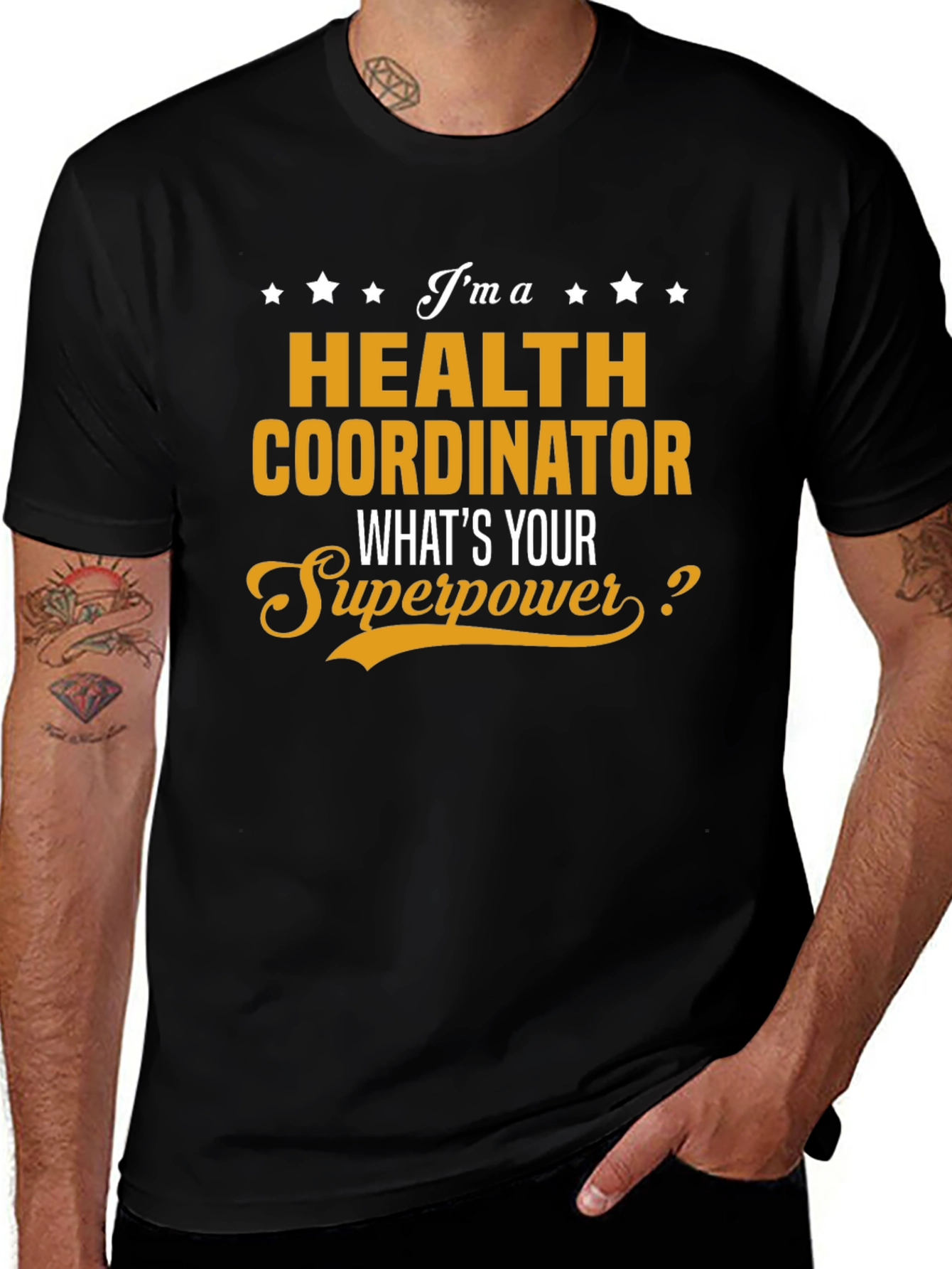 Health Coordinator Superpower T-Shirt