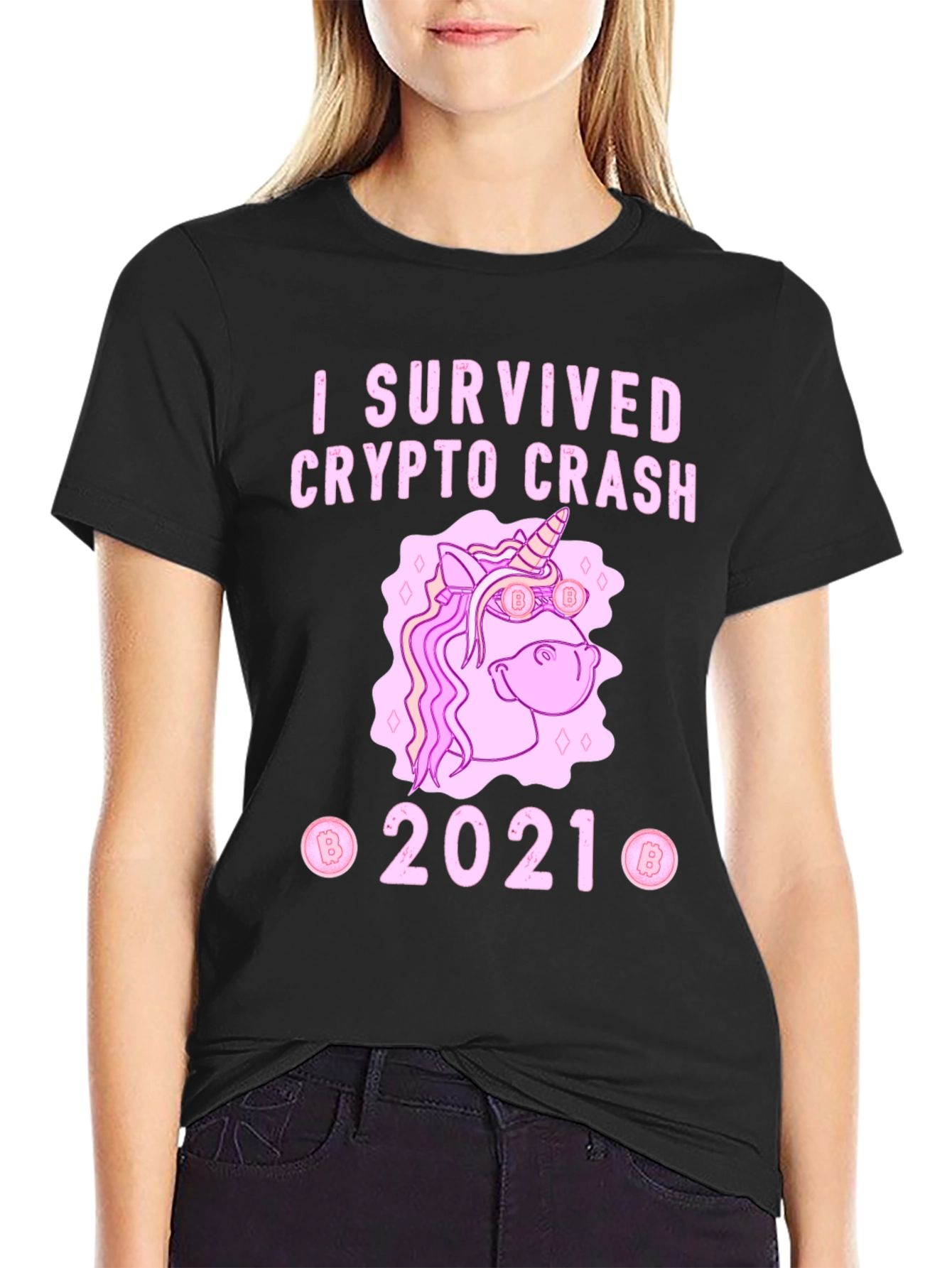 Crypto Crash Survivor 2021 T-Shirt