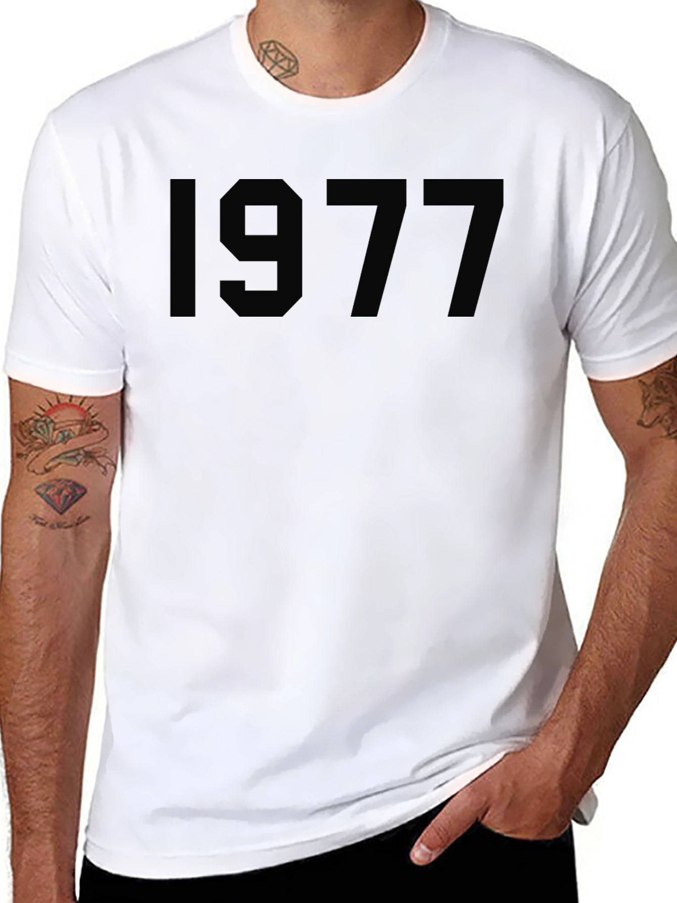 1977 Classic Black T-Shirt