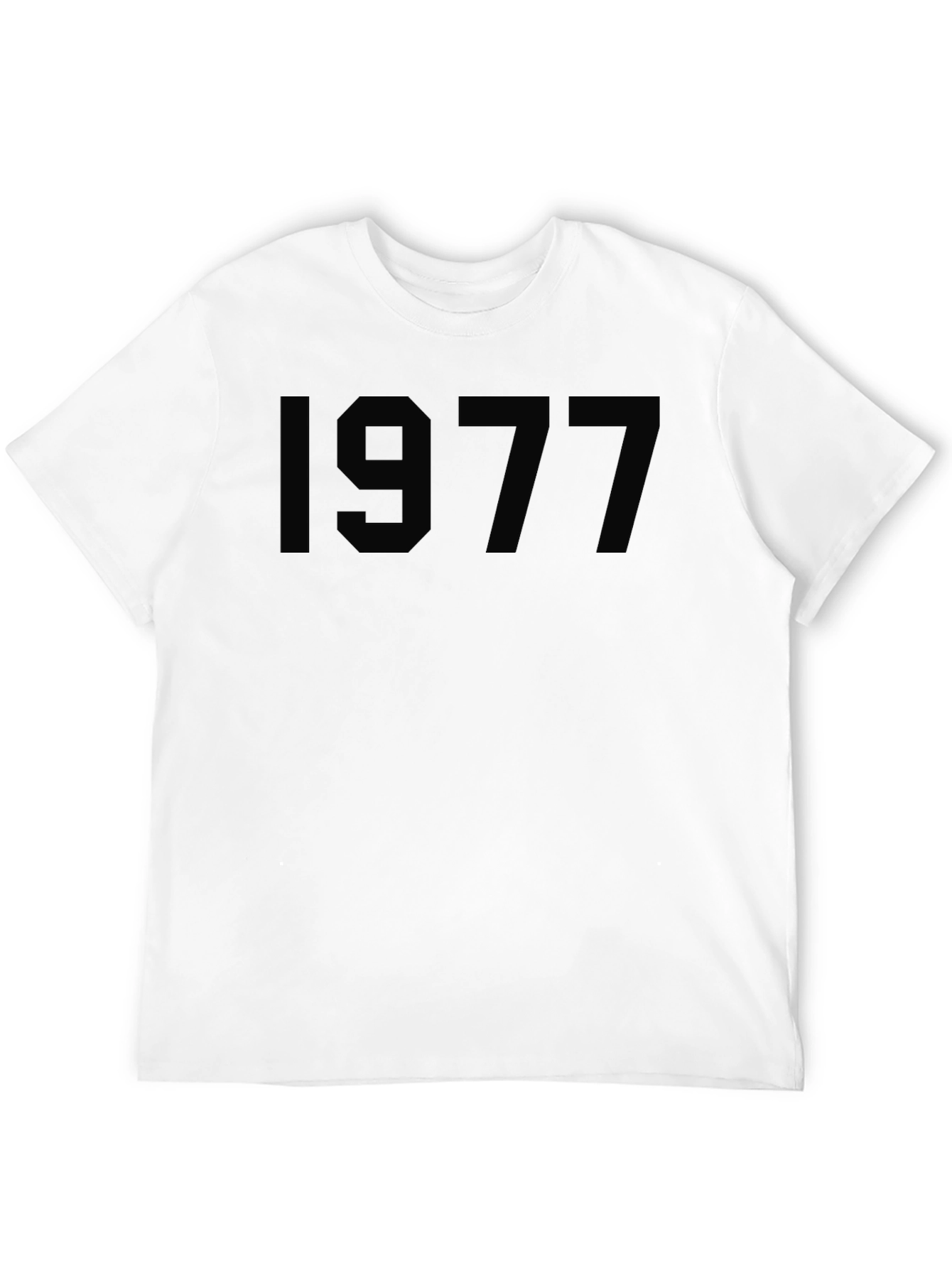 1977 Classic Black T-Shirt