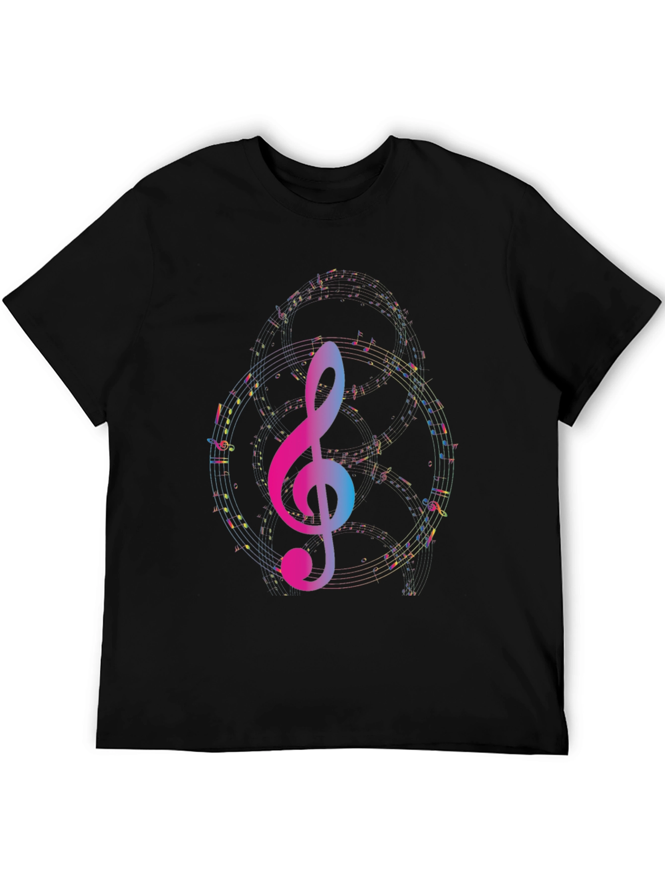 Musical Treble Clef Graphic Tee