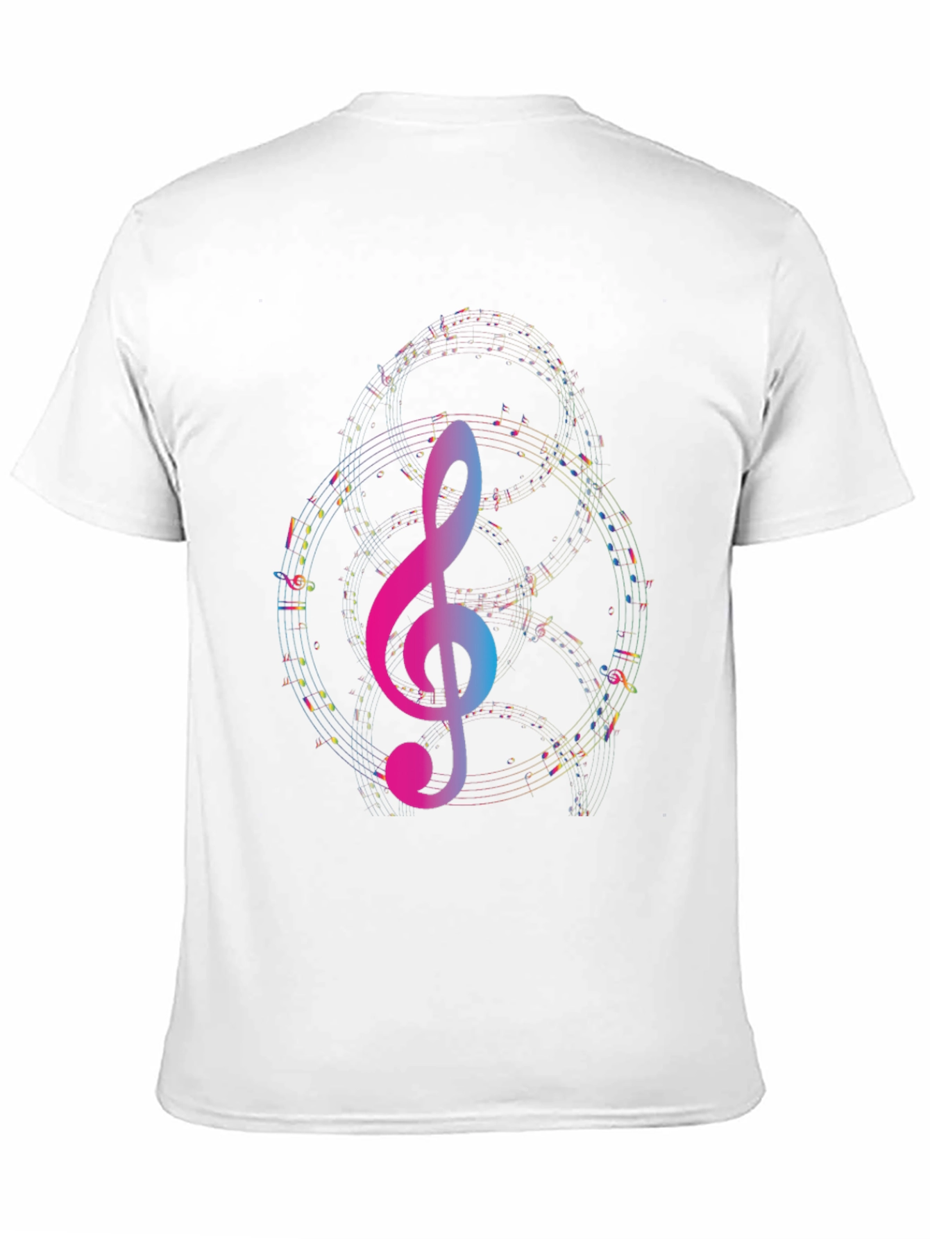 Musical Treble Clef Graphic Tee