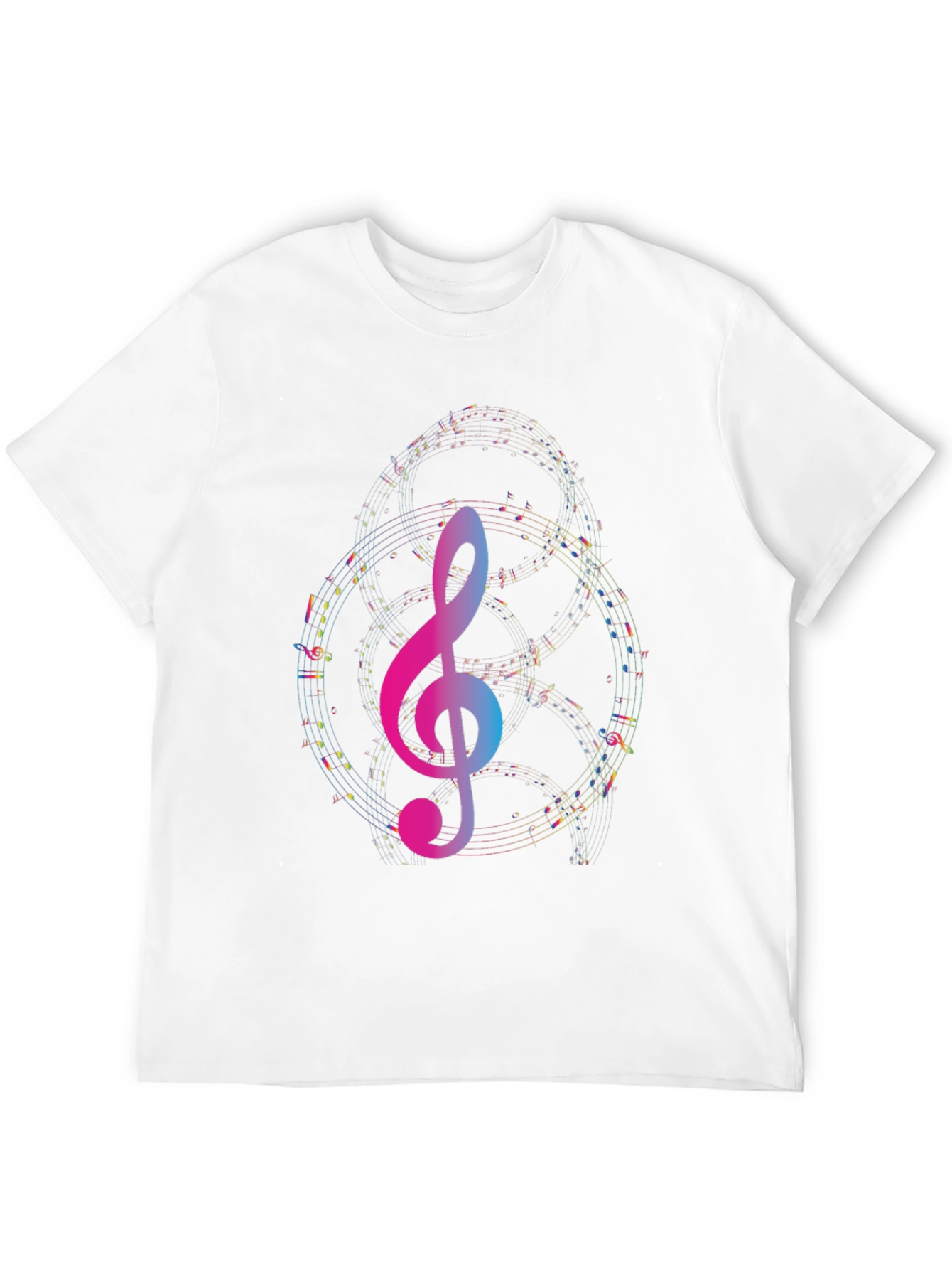 Musical Treble Clef Graphic Tee