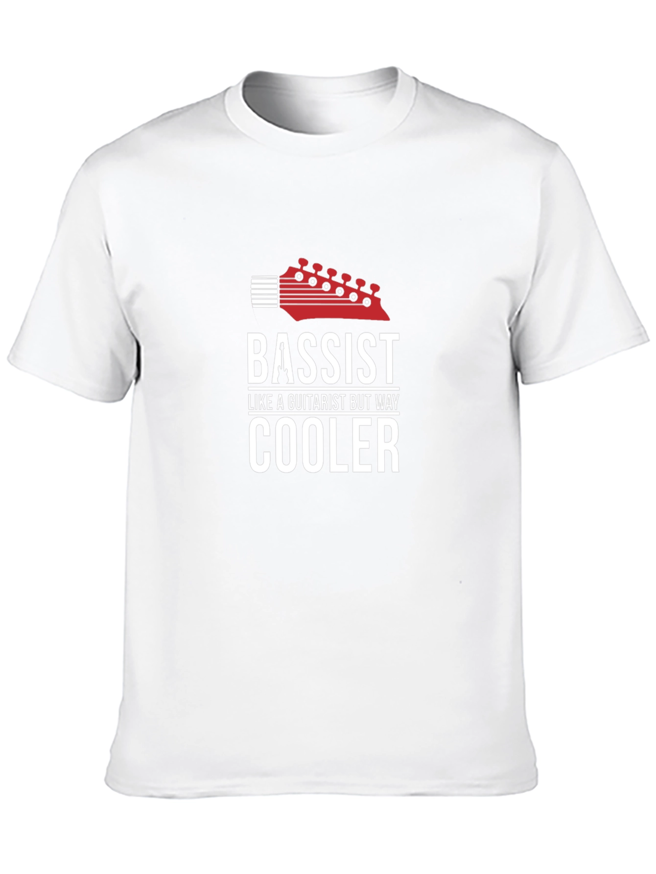 Bassist T-Shirt - Guitarist But Way Cooler Funny Tee