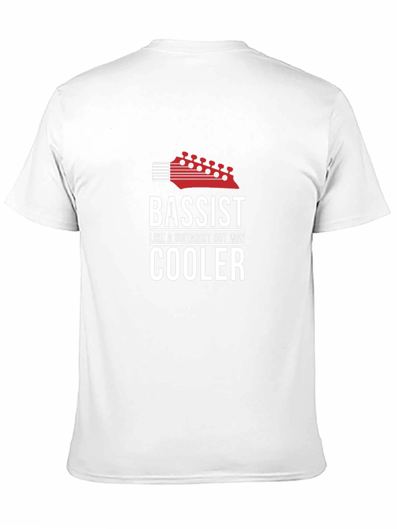 Bassist T-Shirt - Guitarist But Way Cooler Funny Tee