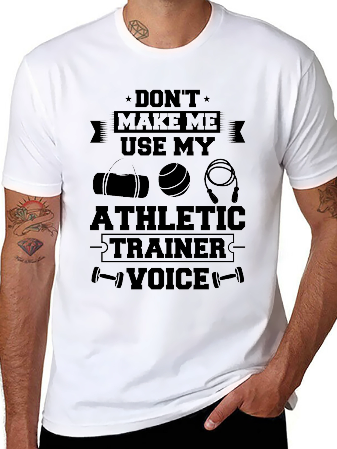Athletic Trainer Voice Graphic Tee