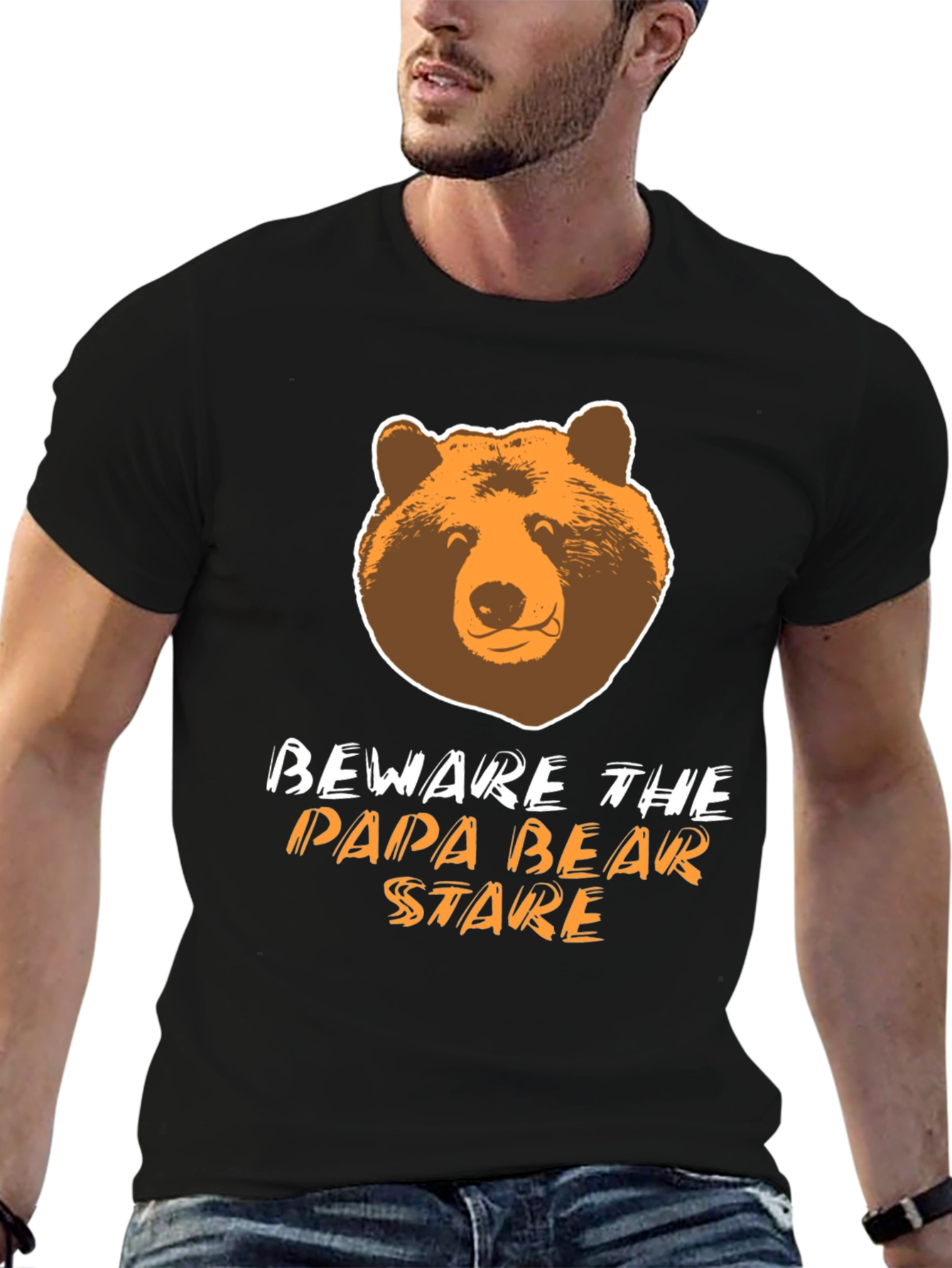 Beware the Papa Bear Stare T-Shirt