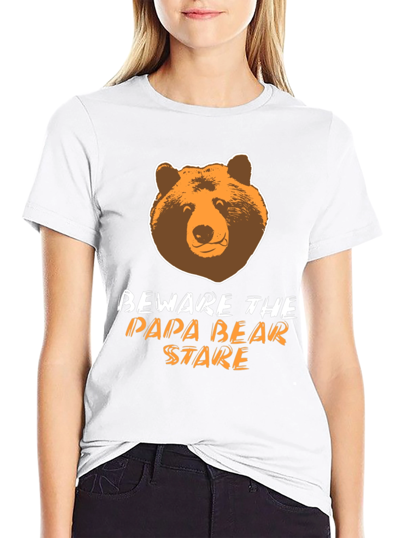 Beware the Papa Bear Stare T-Shirt