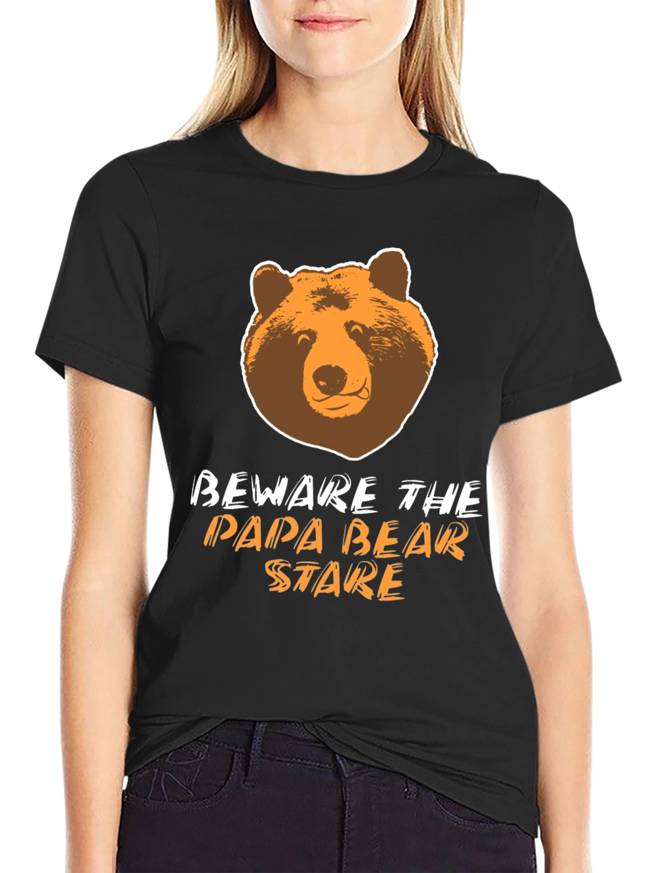 Beware the Papa Bear Stare T-Shirt
