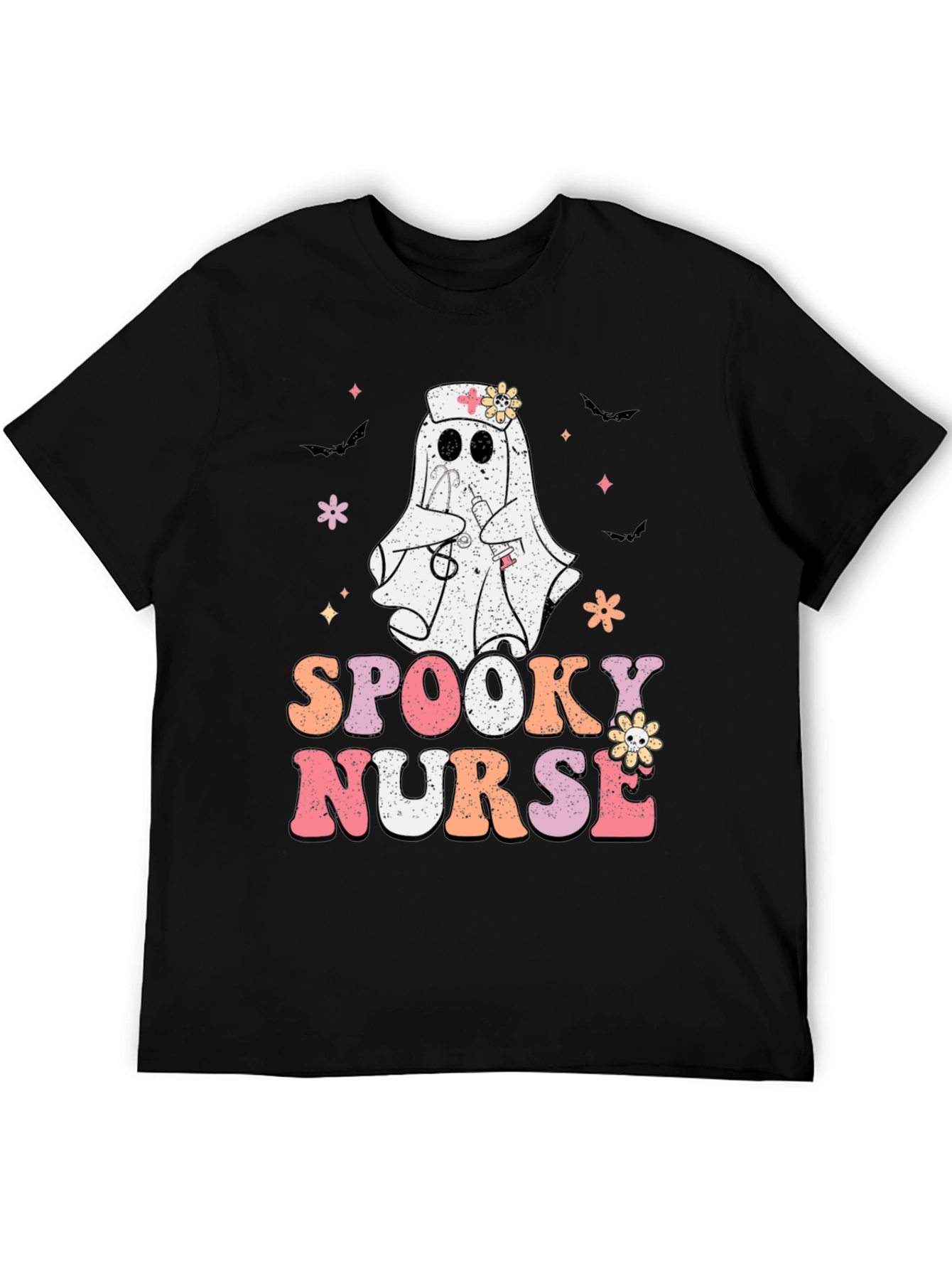 Spooky Nurse Halloween T-Shirt