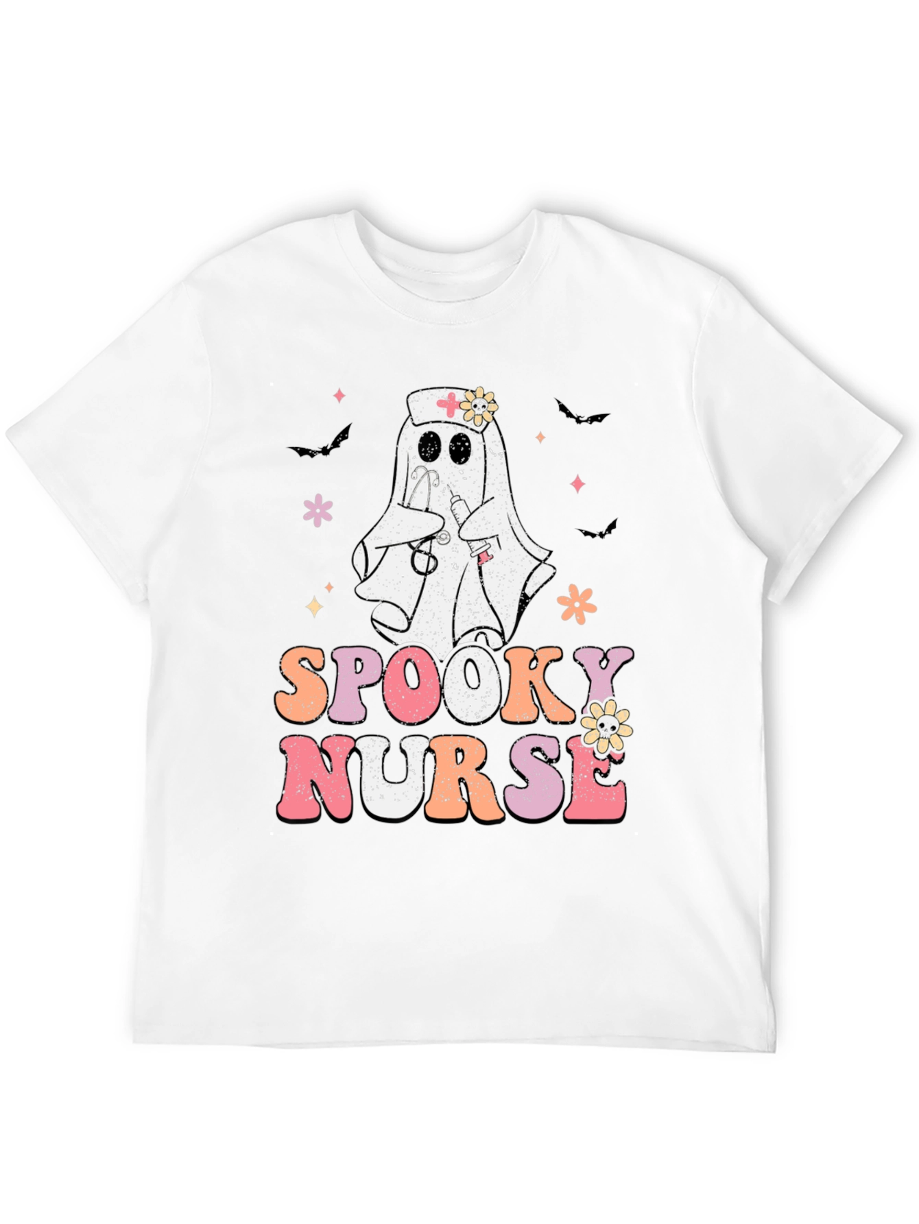 Spooky Nurse Halloween T-Shirt