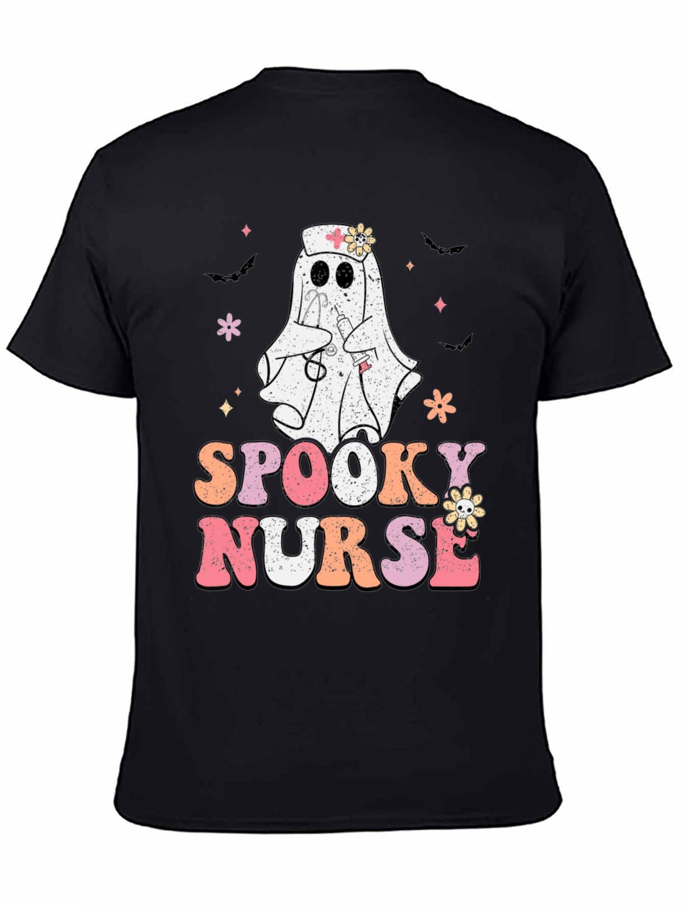 Spooky Nurse Halloween T-Shirt