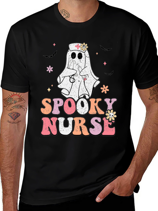 Spooky Nurse Halloween T-Shirt
