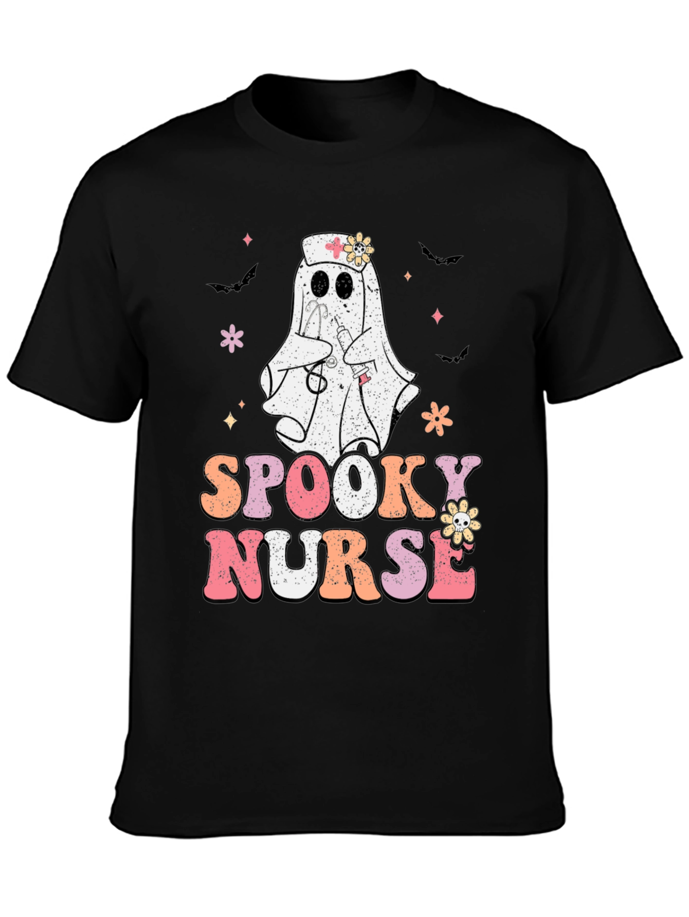 Spooky Nurse Halloween T-Shirt