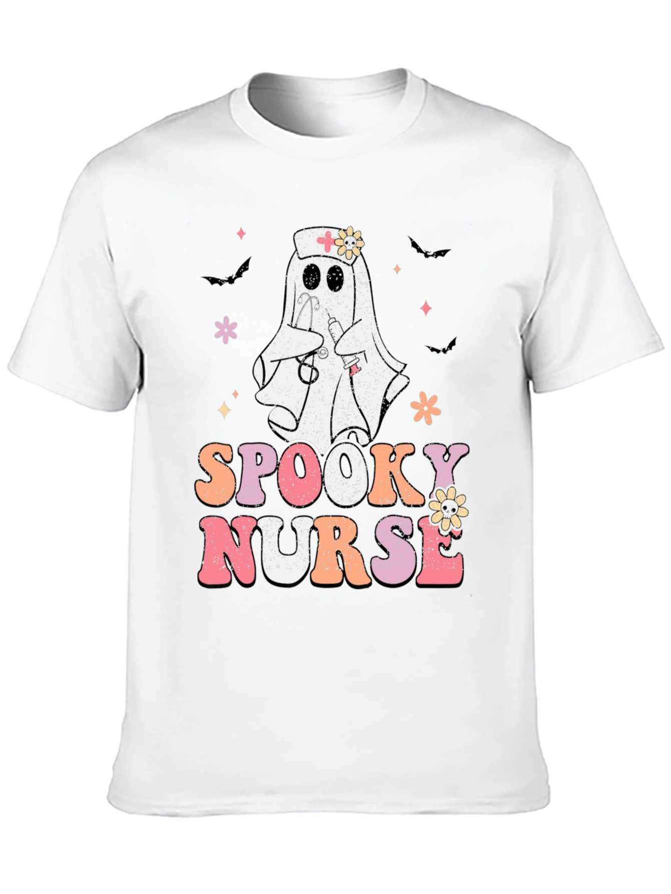 Spooky Nurse Halloween T-Shirt