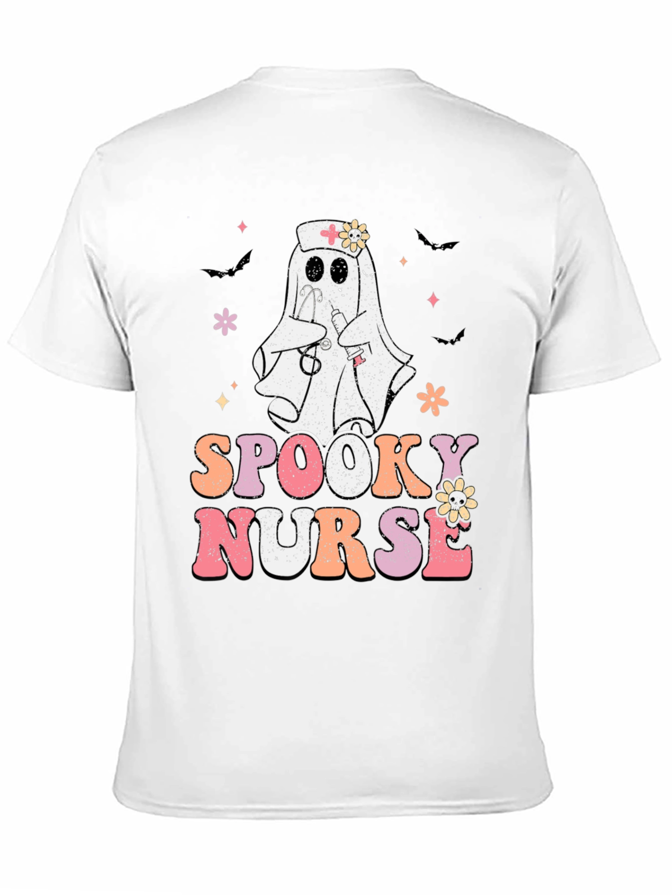Spooky Nurse Halloween T-Shirt