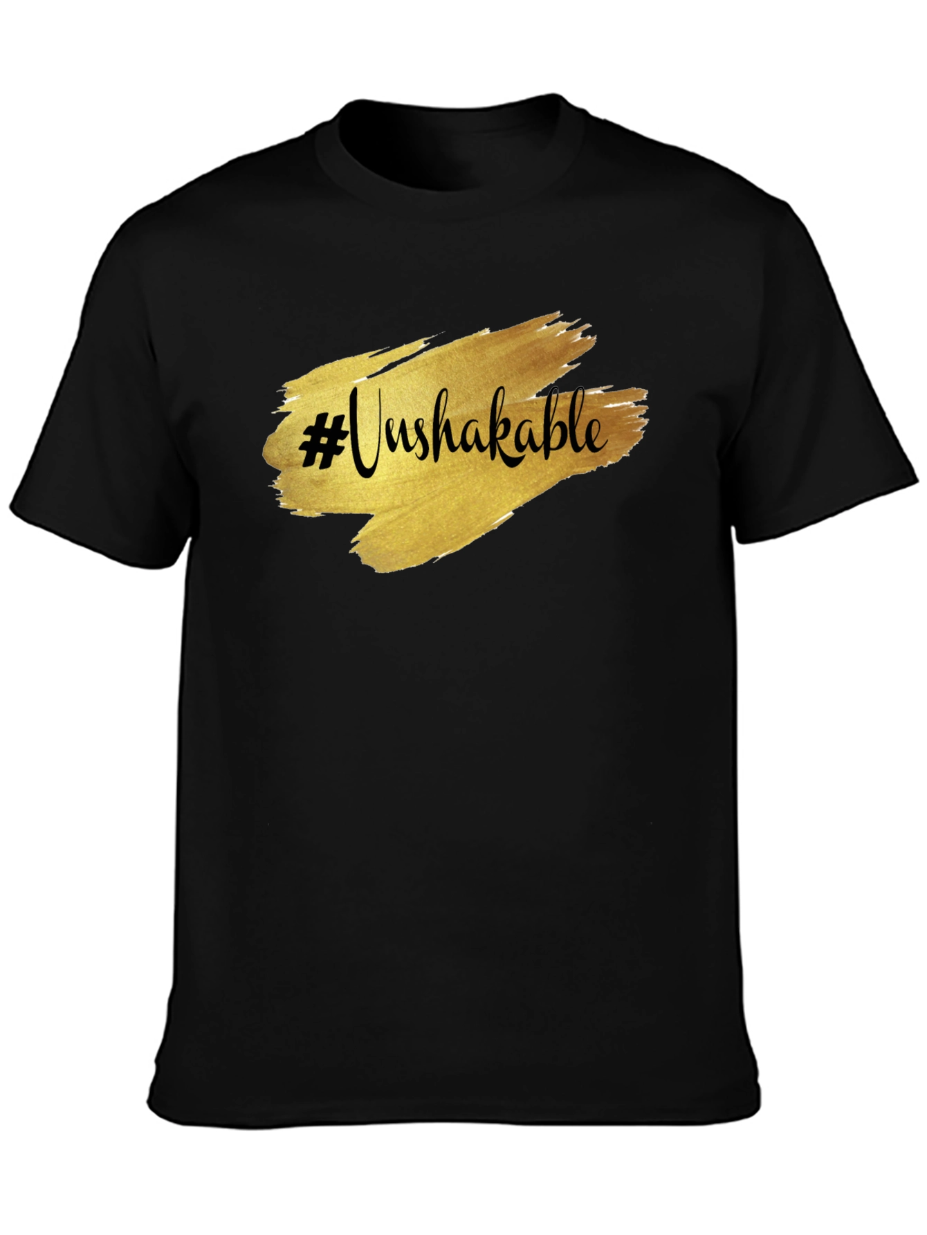 Unshakable Graphic Tee - Mens Black T-Shirt