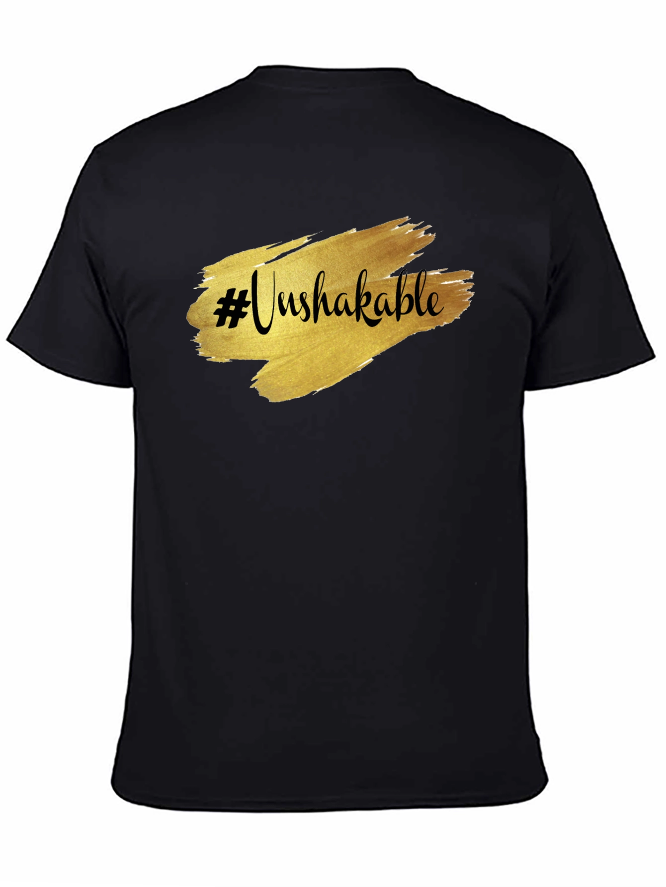 Unshakable Graphic Tee - Mens Black T-Shirt