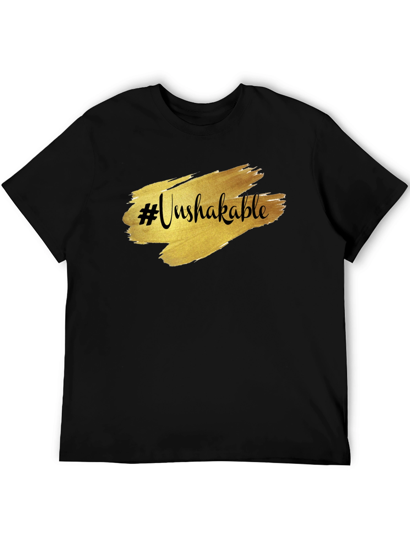 Unshakable Graphic Tee - Mens Black T-Shirt