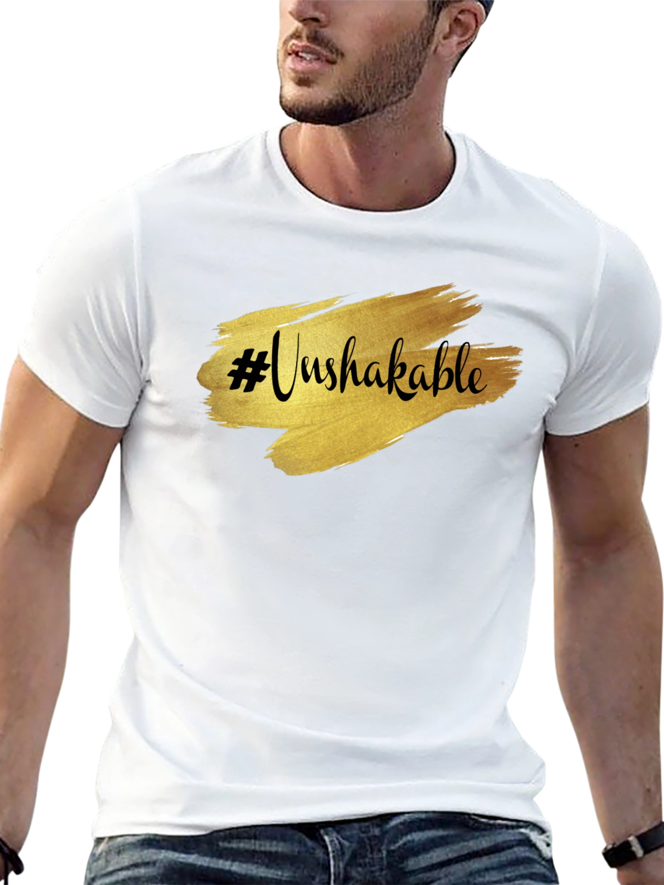 Unshakable Graphic Tee - Mens Black T-Shirt