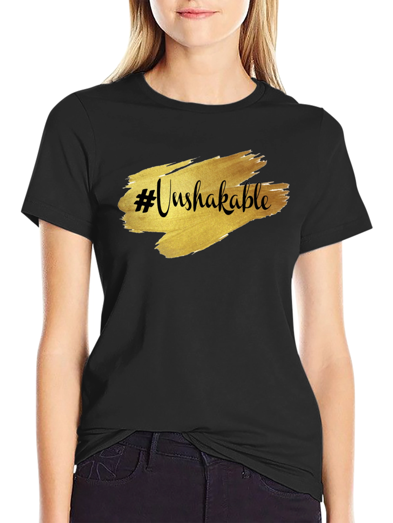 Unshakable Graphic Tee - Mens Black T-Shirt