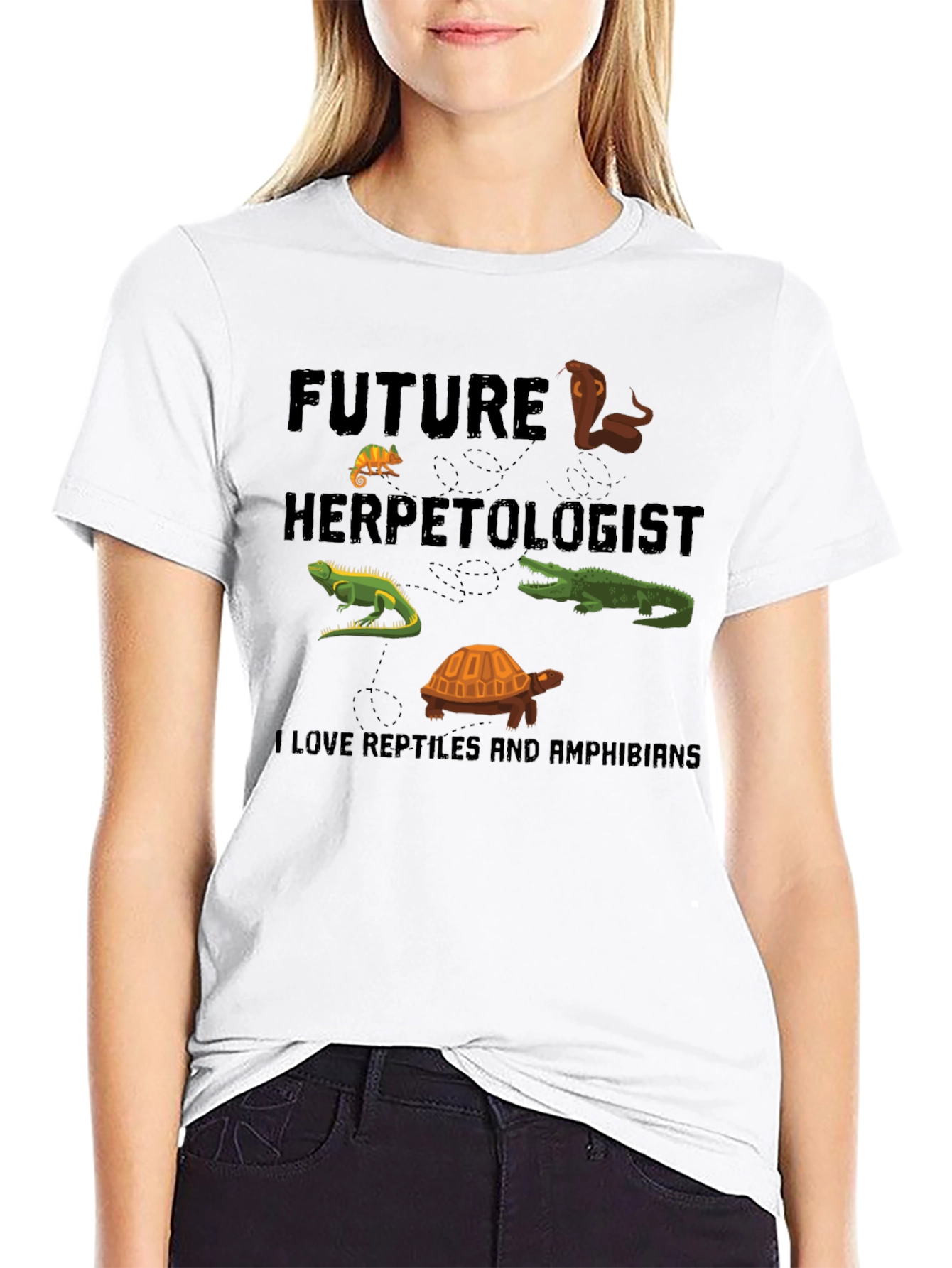Future Herpetologist Reptiles & Amphibians T-Shirt