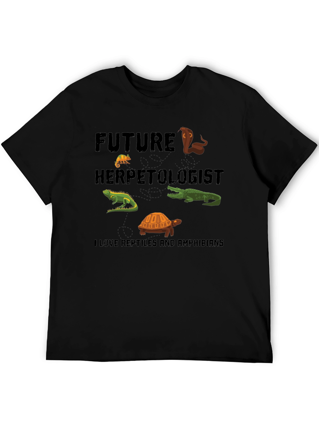 Future Herpetologist Reptiles & Amphibians T-Shirt