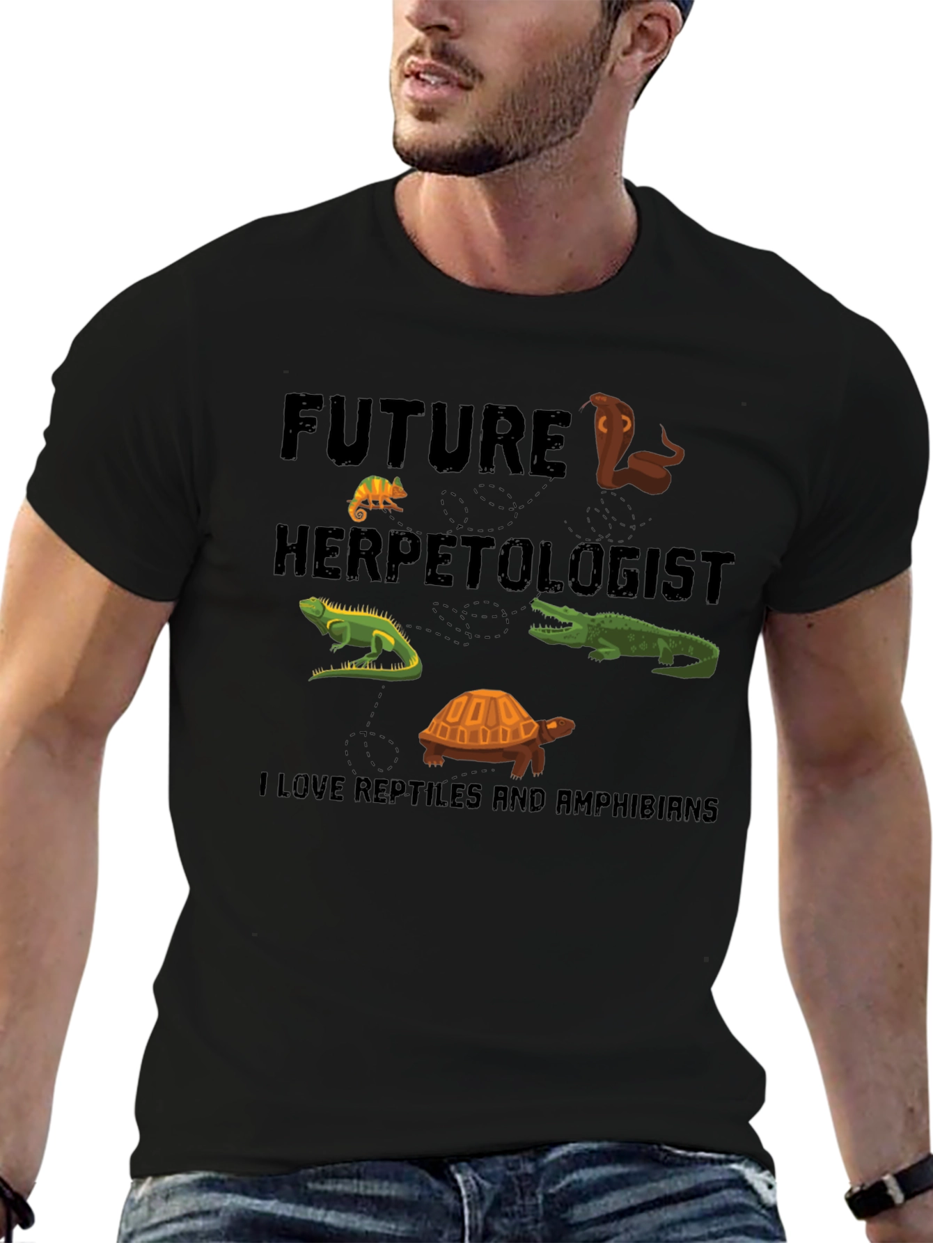 Future Herpetologist Reptiles & Amphibians T-Shirt