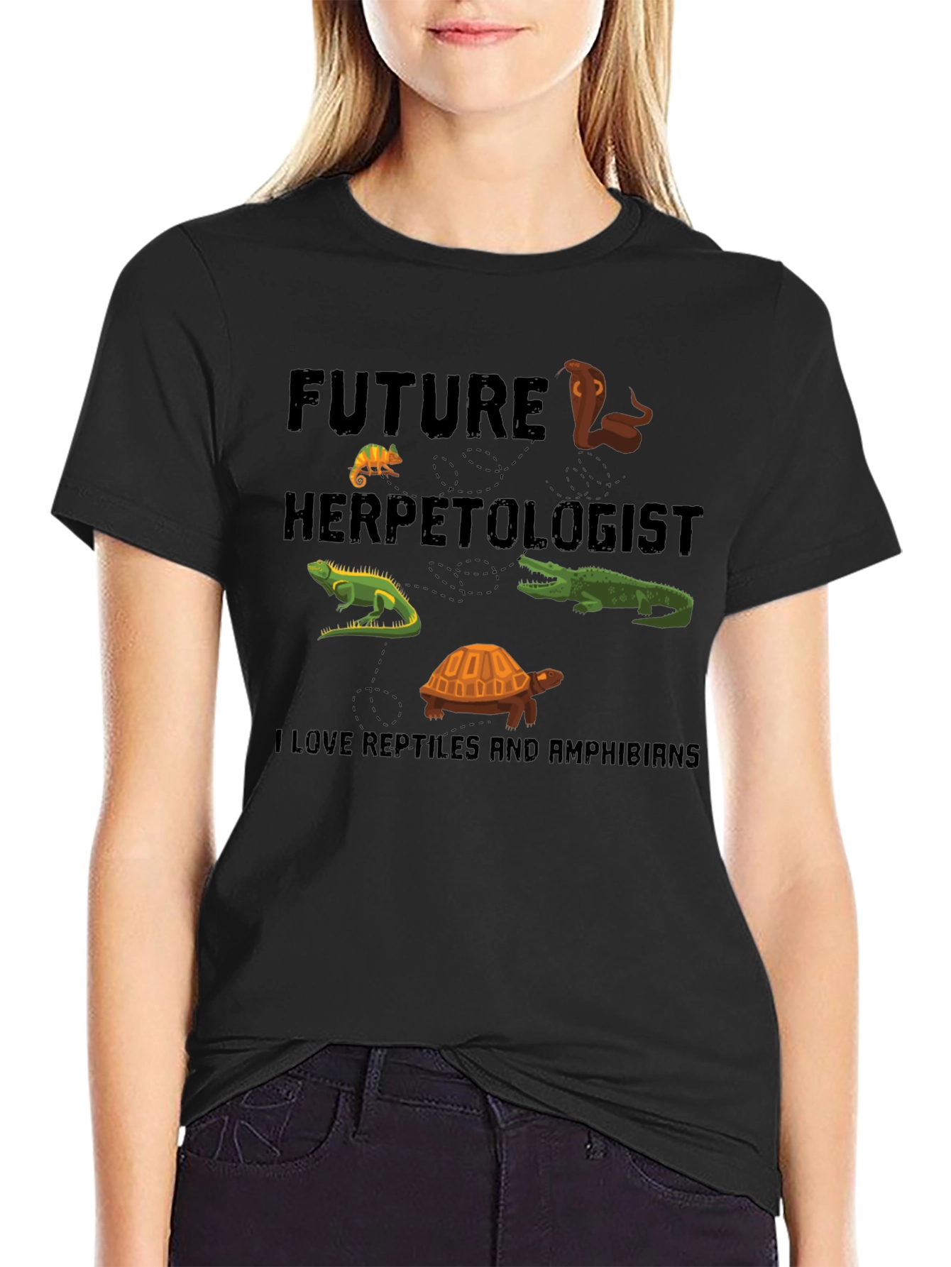 Future Herpetologist Reptiles & Amphibians T-Shirt