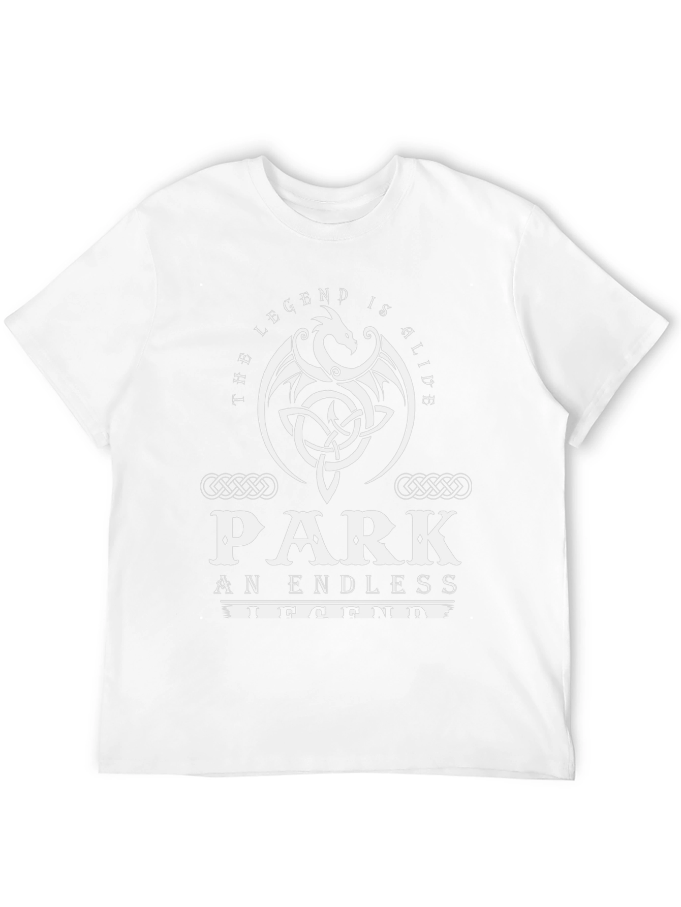 Park: The Legend Is Alive Mens Black Graphic Tee