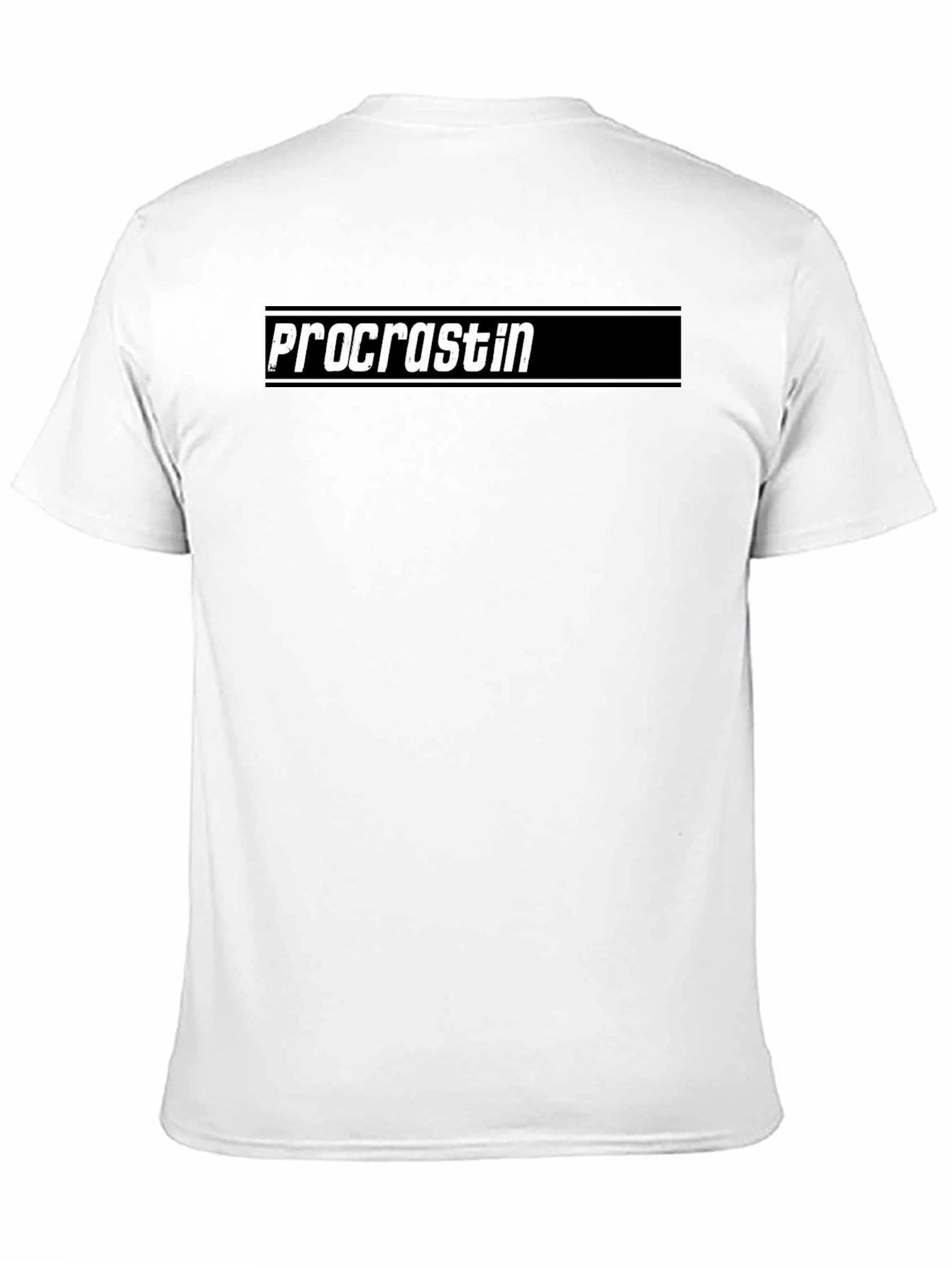 Procrastin Black T-Shirt