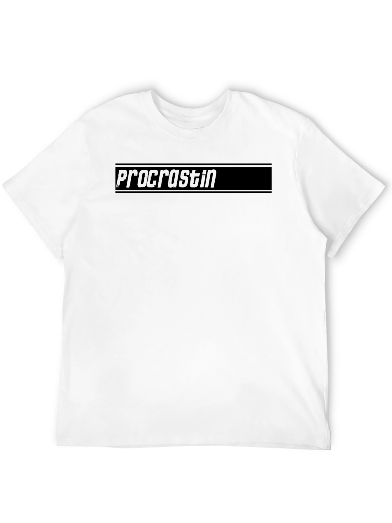 Procrastin Black T-Shirt