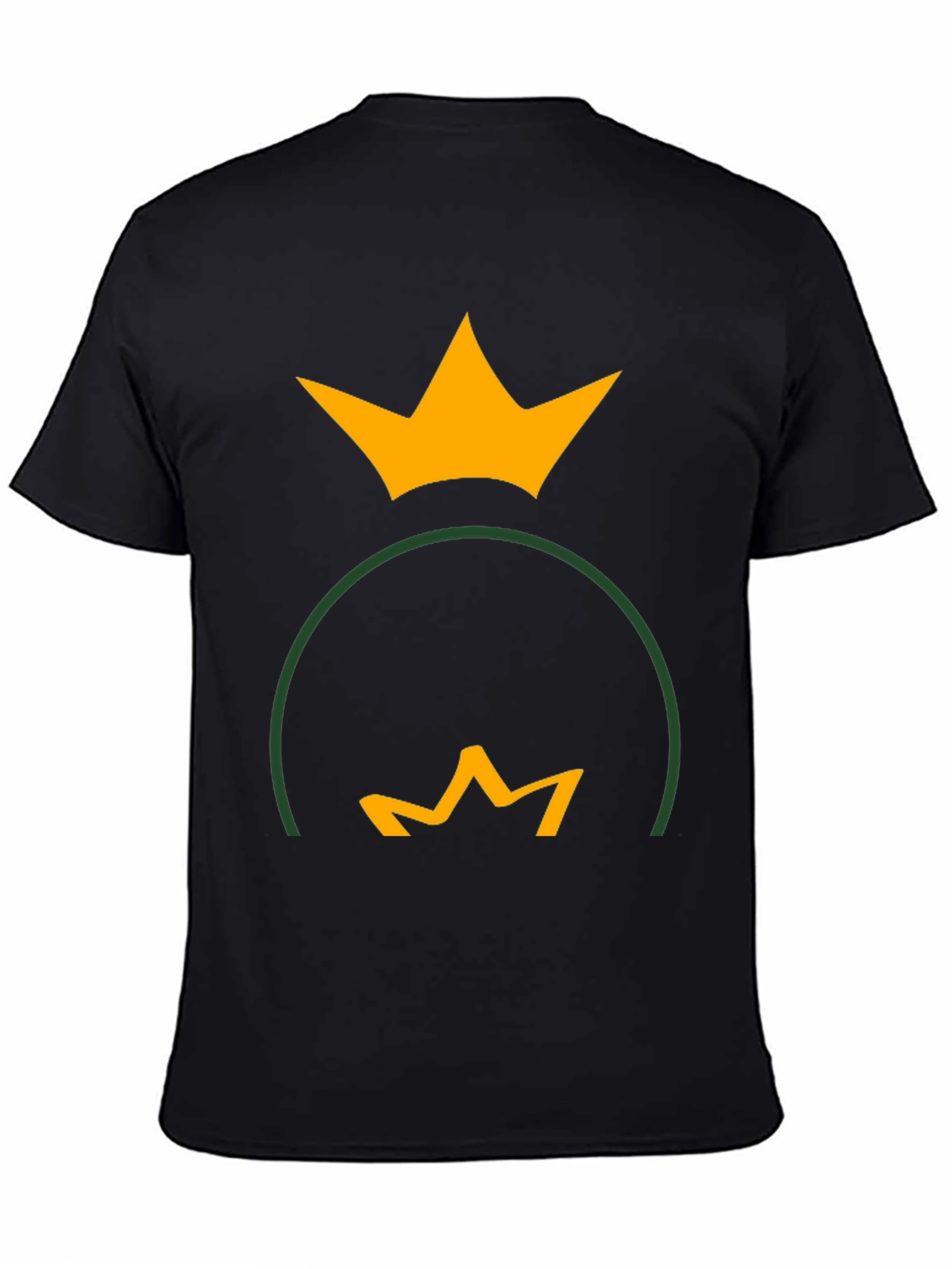 Crown Reflection Graphic Tee - Black