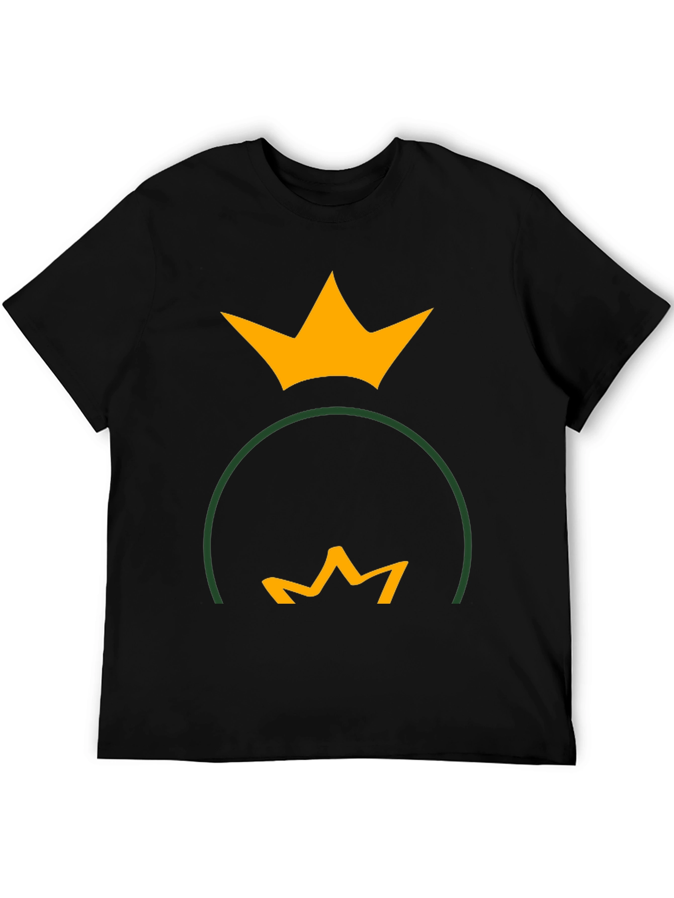 Crown Reflection Graphic Tee - Black
