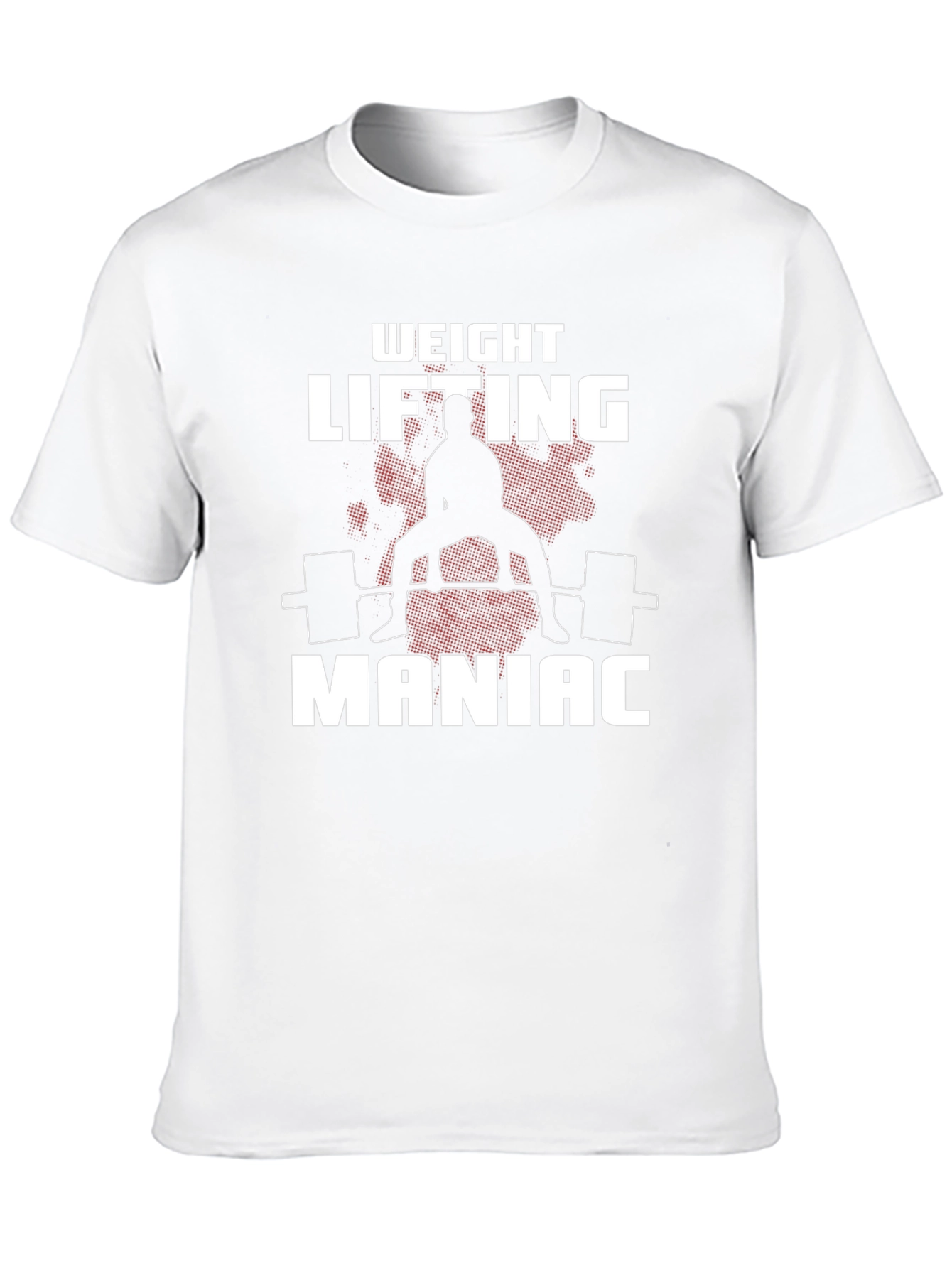 Weight Lifting Maniac Black T-Shirt