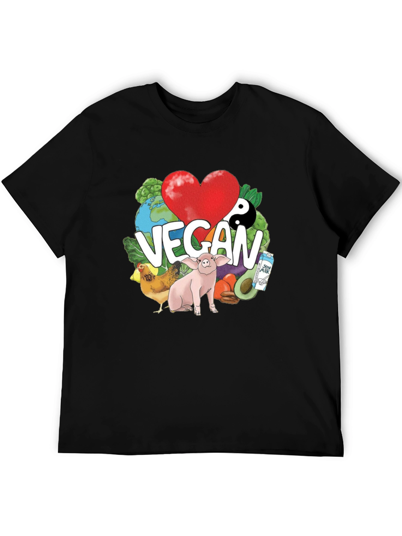 Vegan T-Shirt - Animal Lover Tee