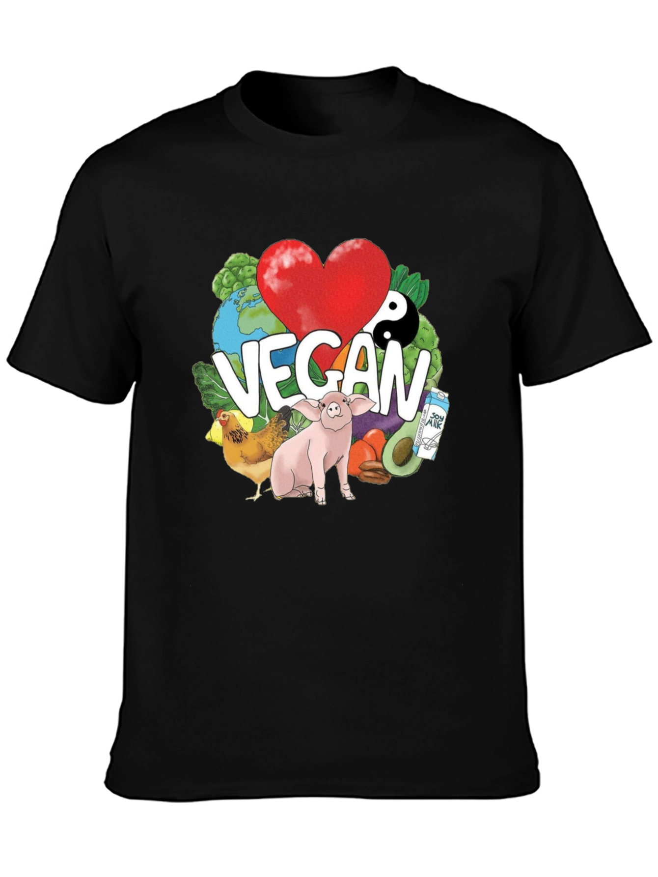 Vegan T-Shirt - Animal Lover Tee