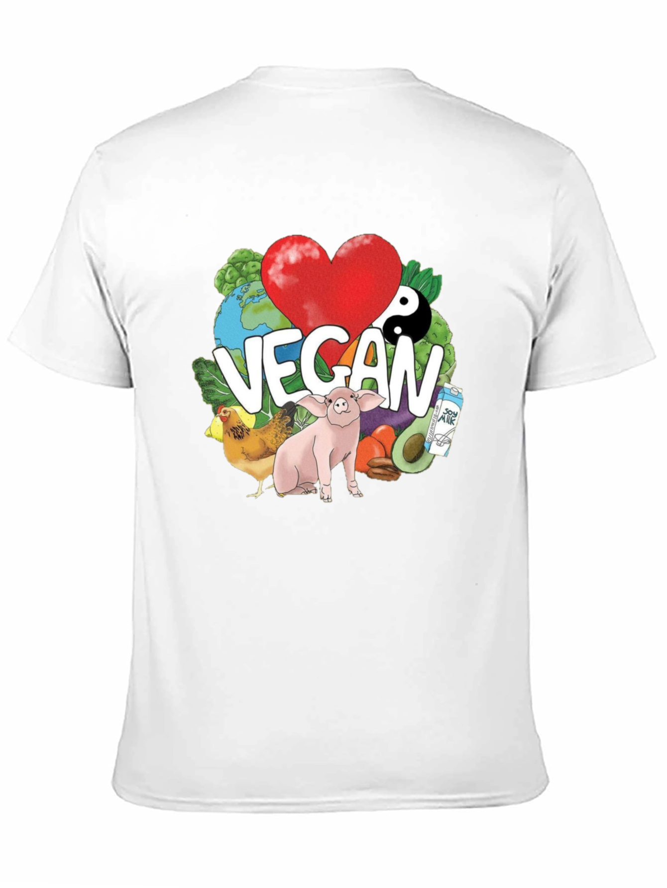 Vegan T-Shirt - Animal Lover Tee