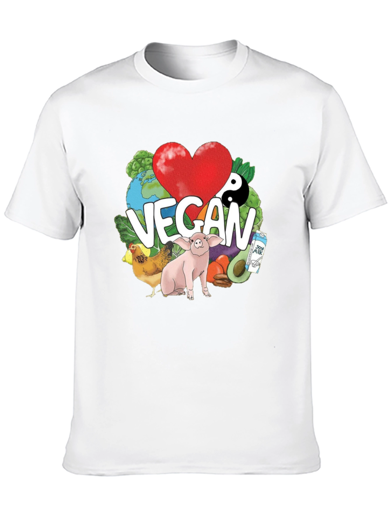 Vegan T-Shirt - Animal Lover Tee