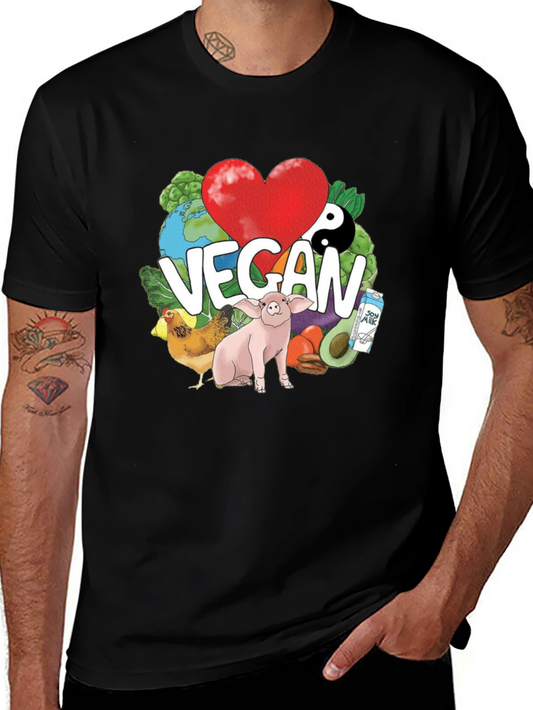 Vegan T-Shirt - Animal Lover Tee