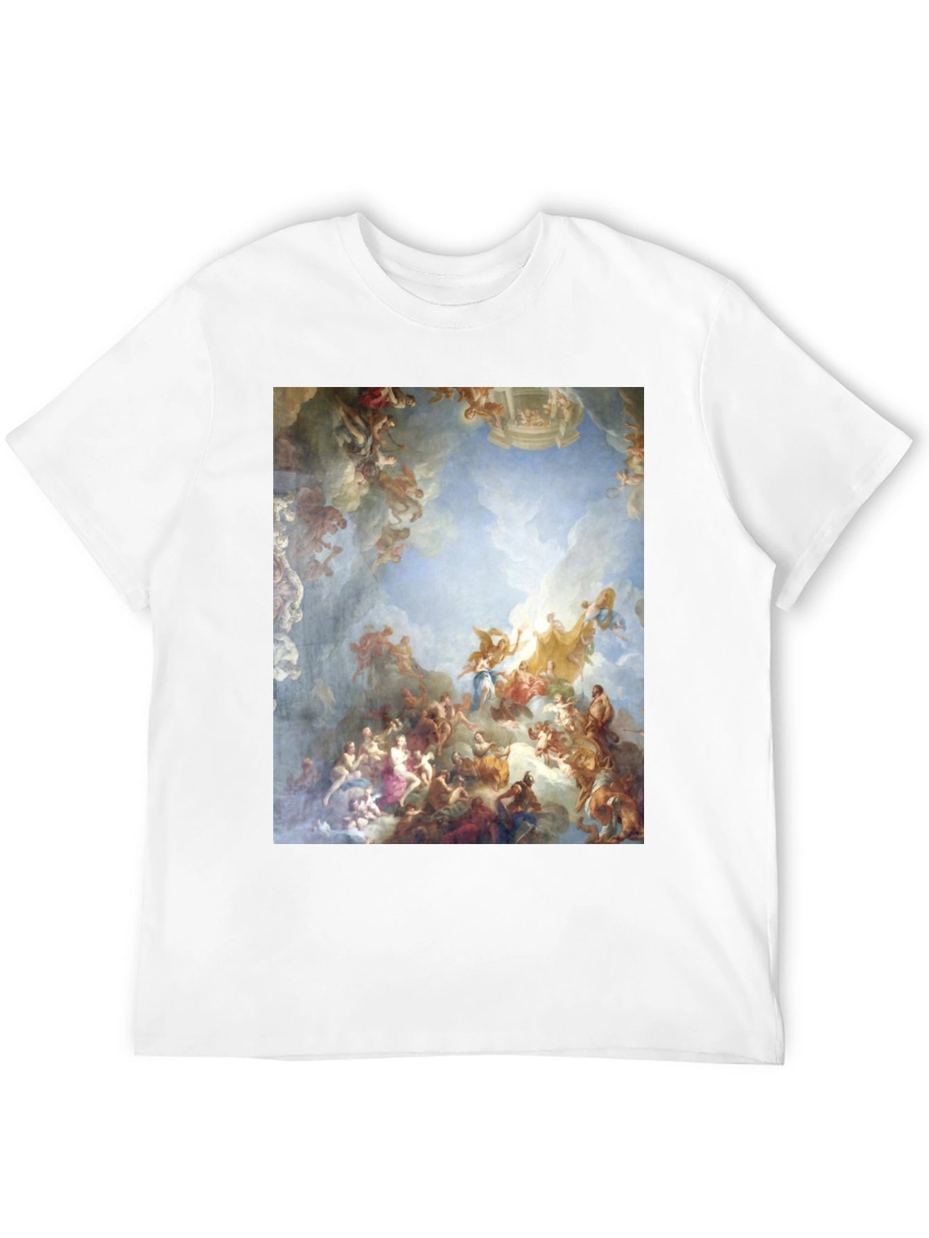 Renaissance Art Print Tee - Black