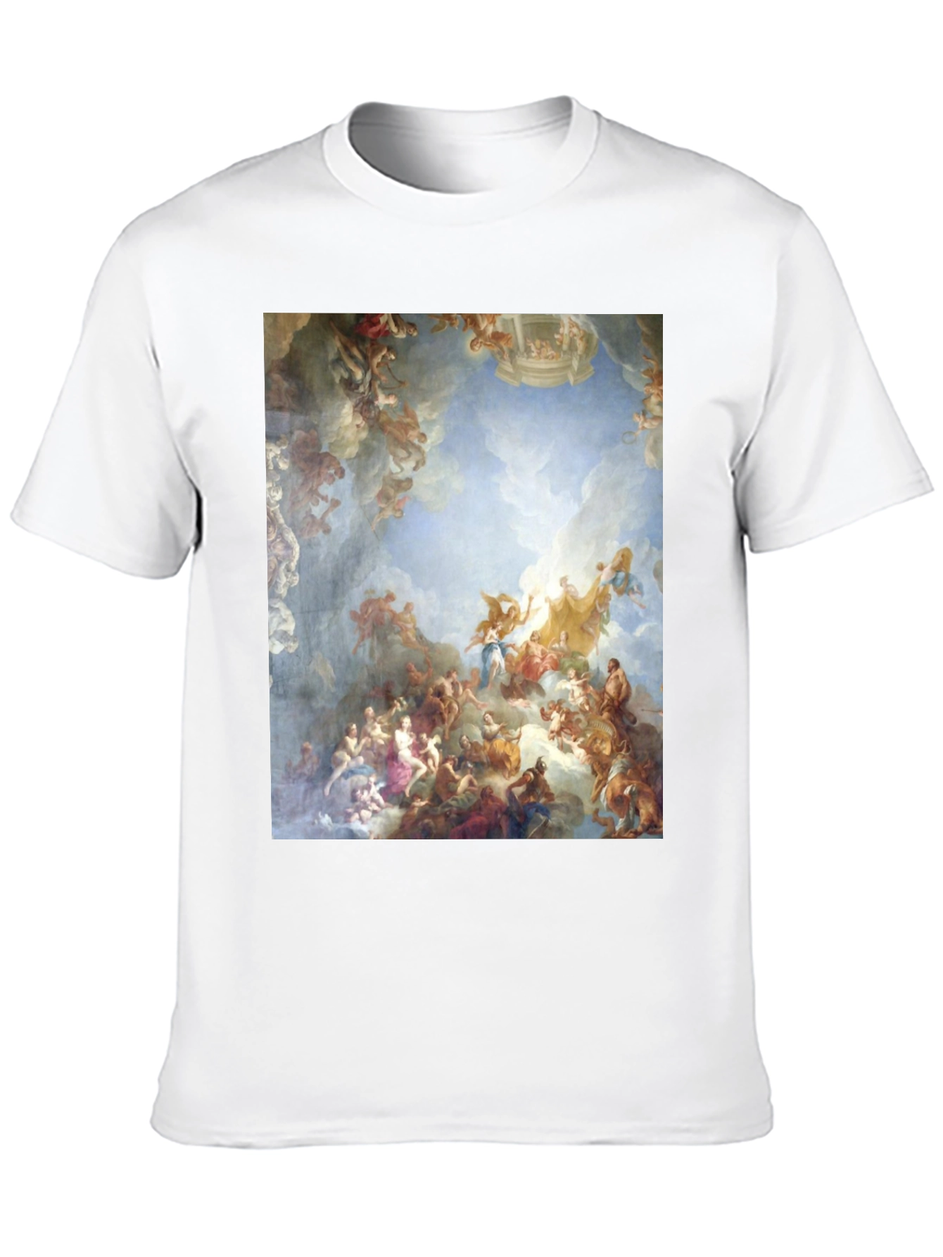 Renaissance Art Print Tee - Black