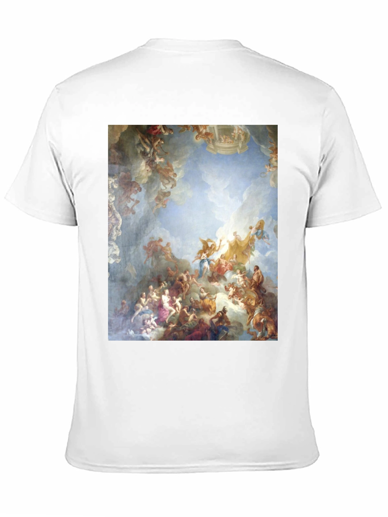 Renaissance Art Print Tee - Black